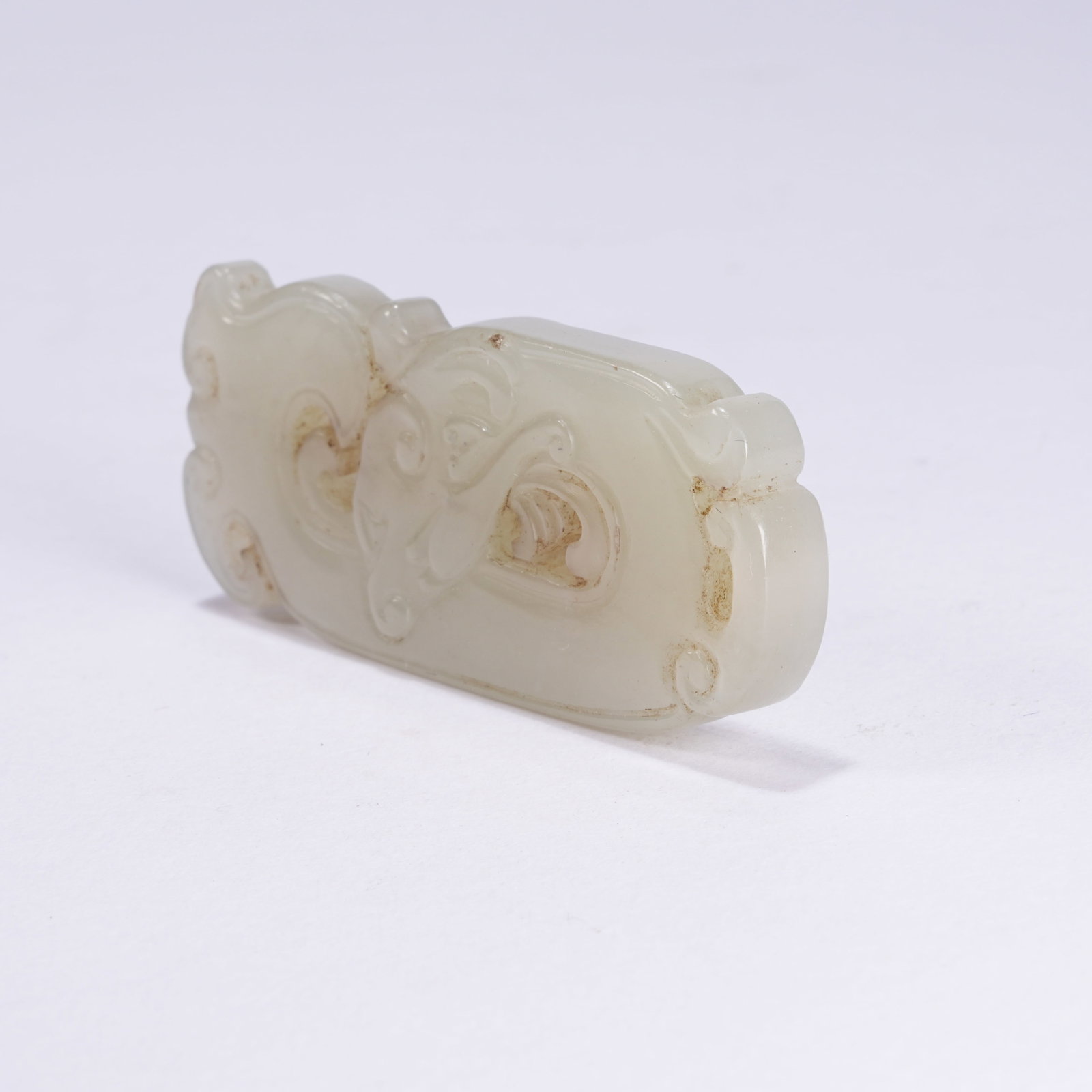 A ANCIENT JADE PHOENIX PATTERN PENDANT - 3