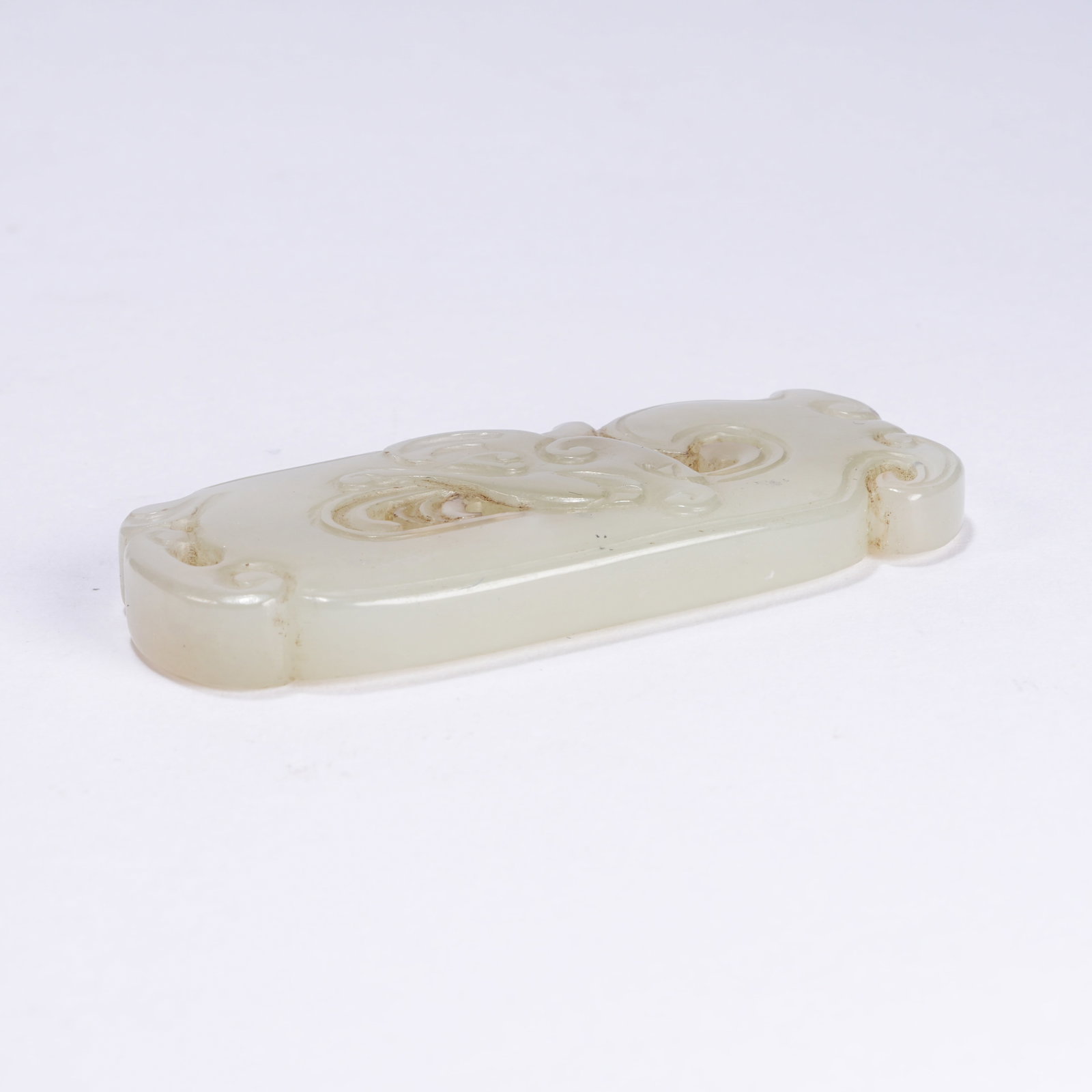 A ANCIENT JADE PHOENIX PATTERN PENDANT - 6