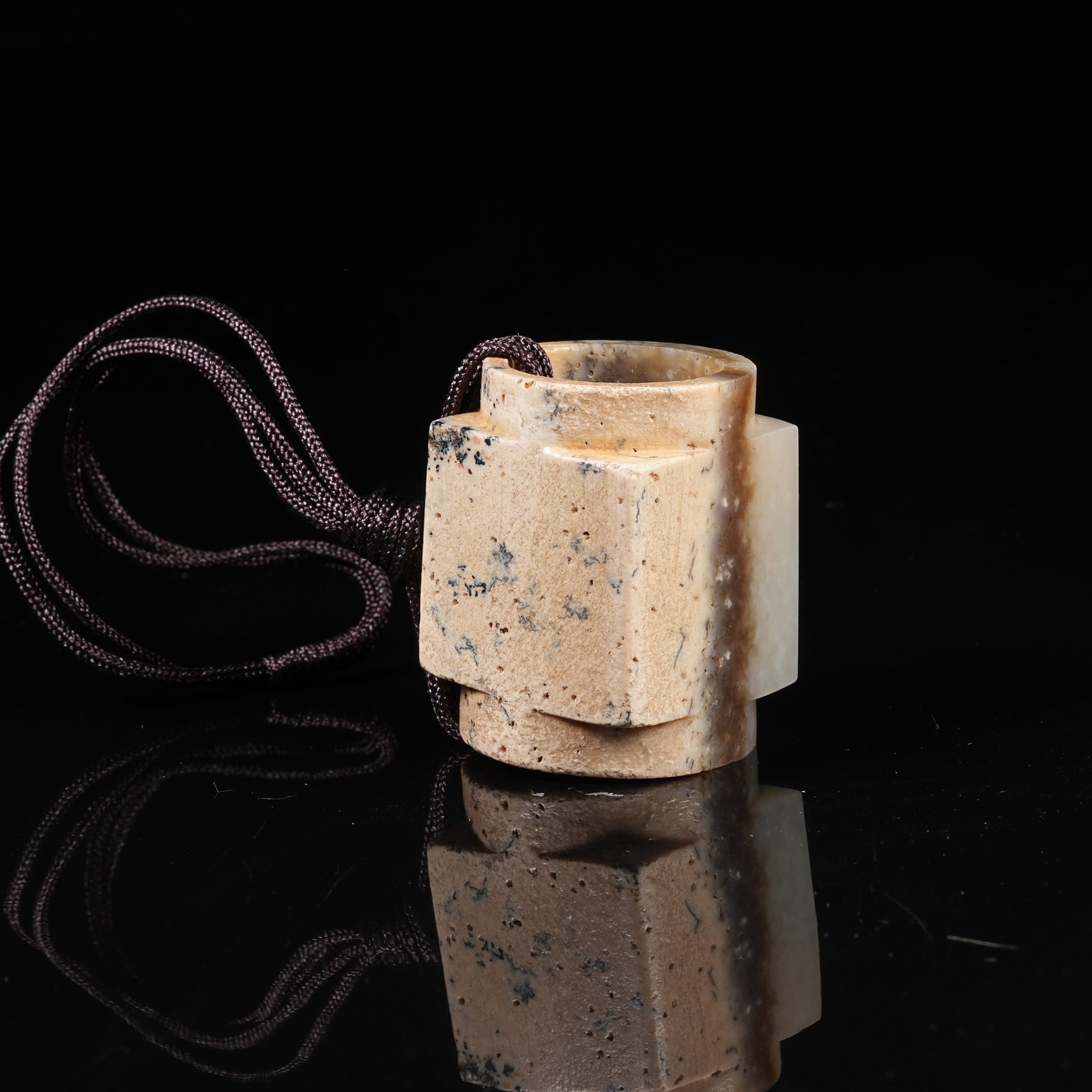 A ARCHAIC JADE CONG (1 of 9)