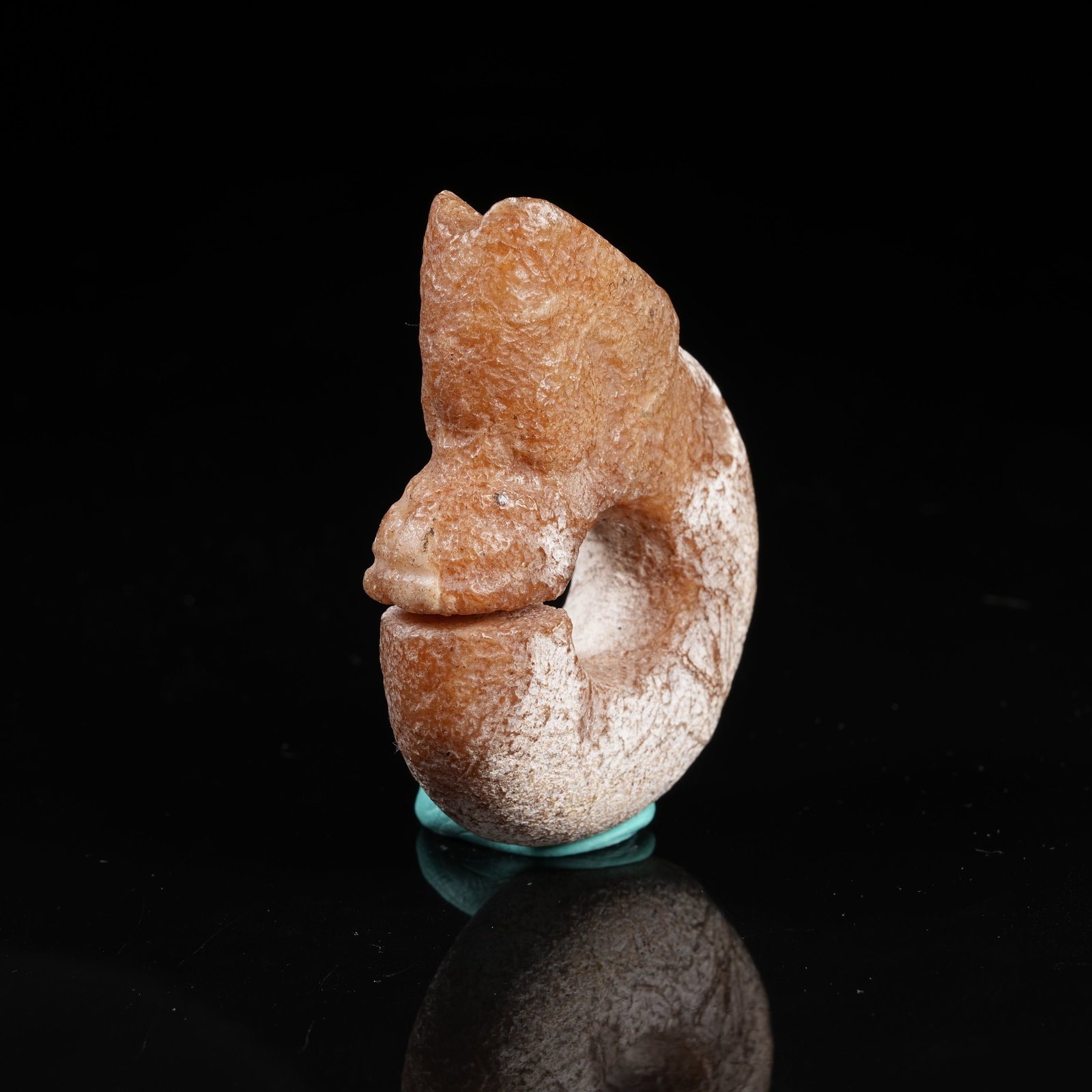 A ARCHAIC JADE PIG-DRAGON PENDANT (1 of 8)