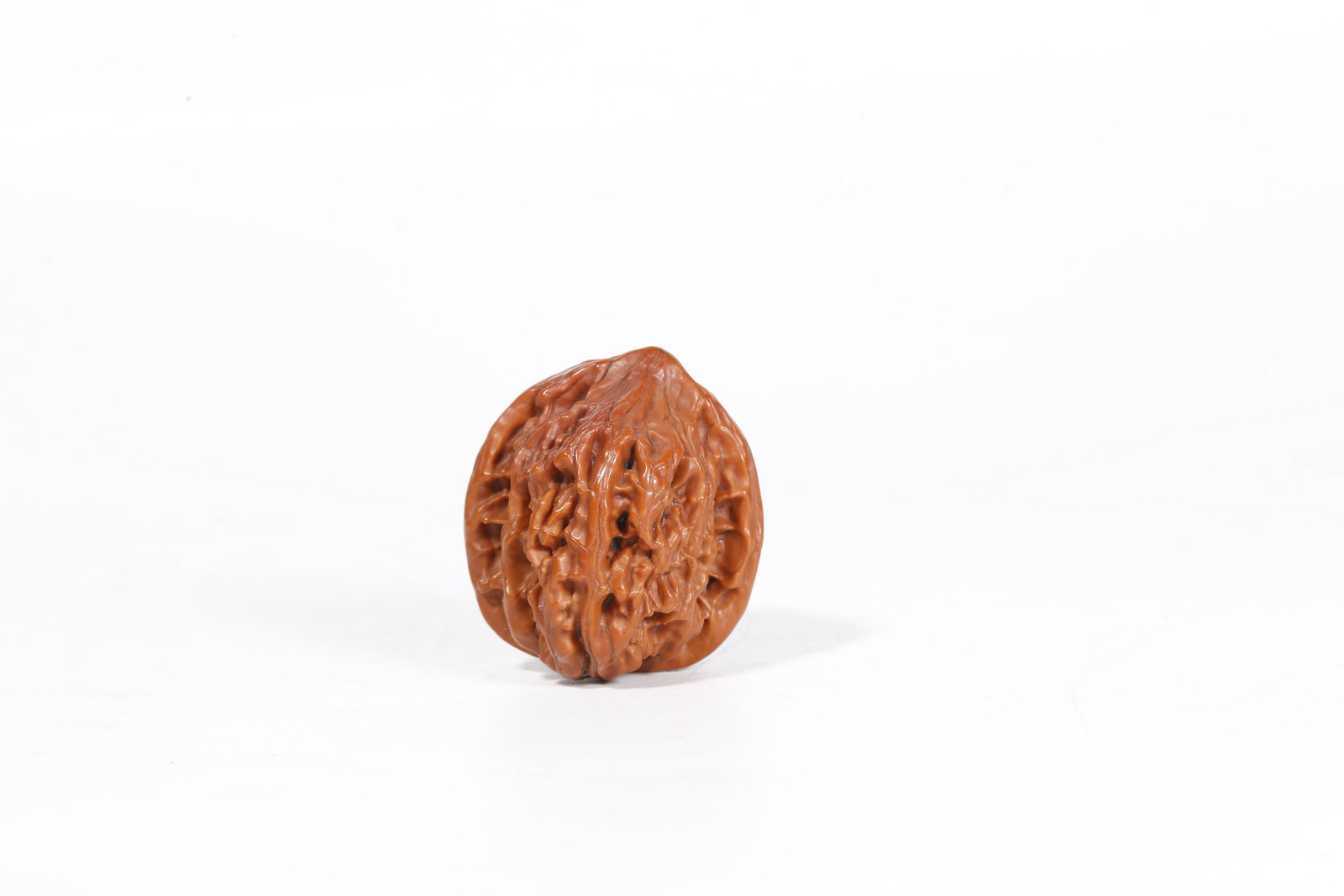 A WALNUT ORNAMENTS (PAIR) - 8