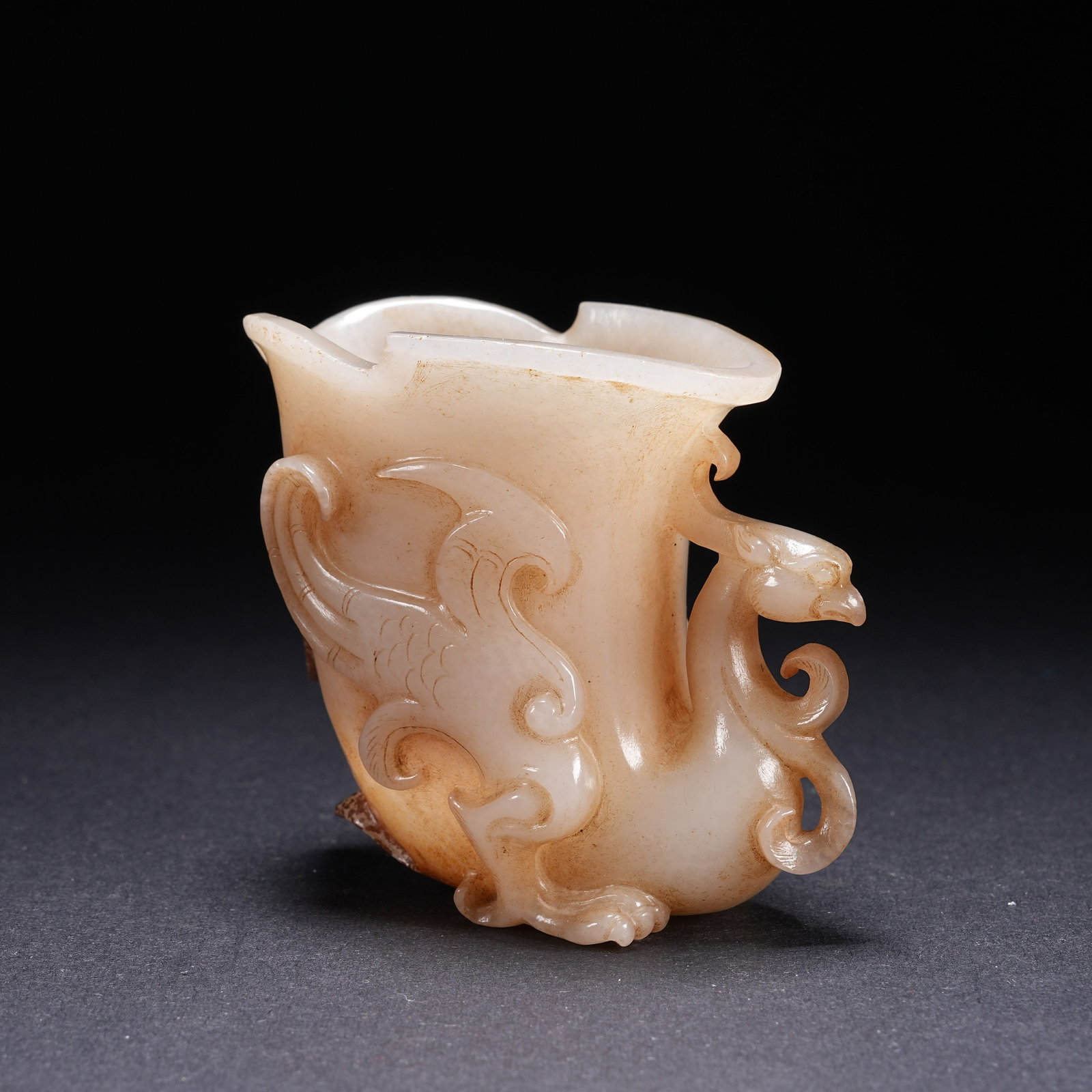 A ANCIENT JADE PHOENIX CUP (1 of 9)