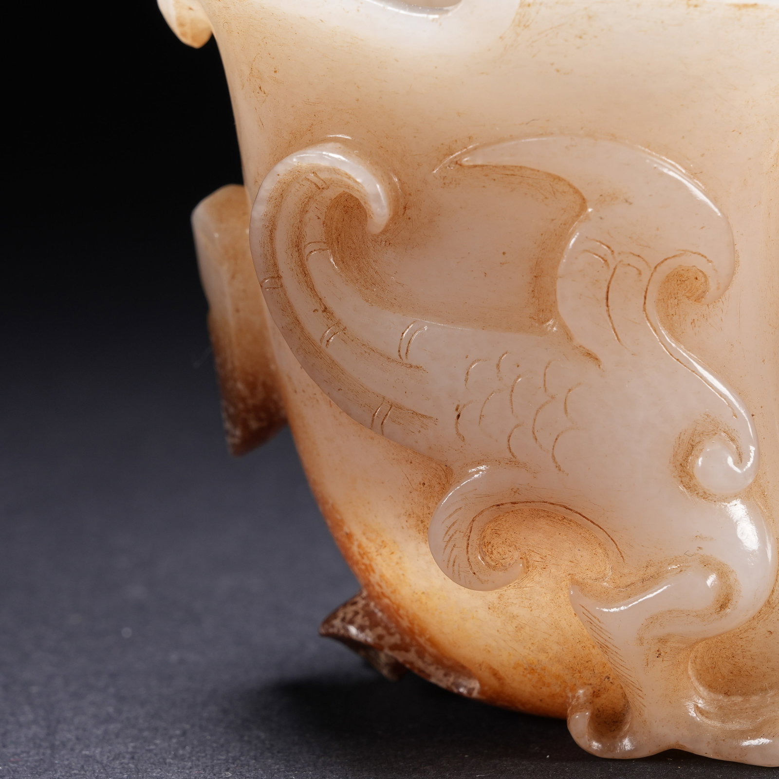 A ANCIENT JADE PHOENIX CUP - 6