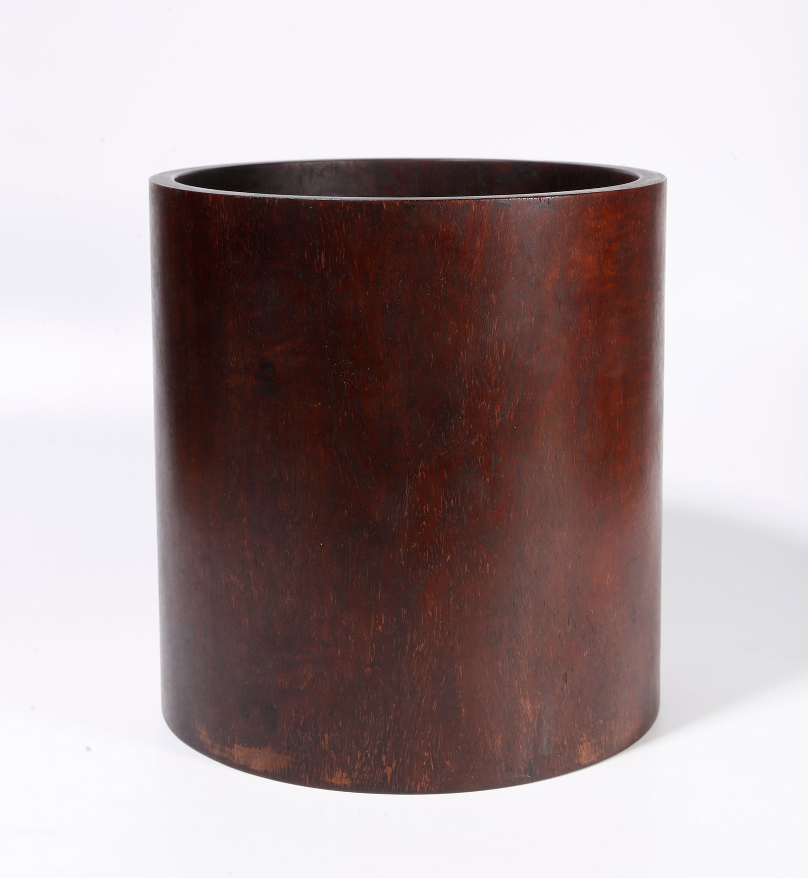 A RED SANDALWOOD BRUSH POT (1 of 9)