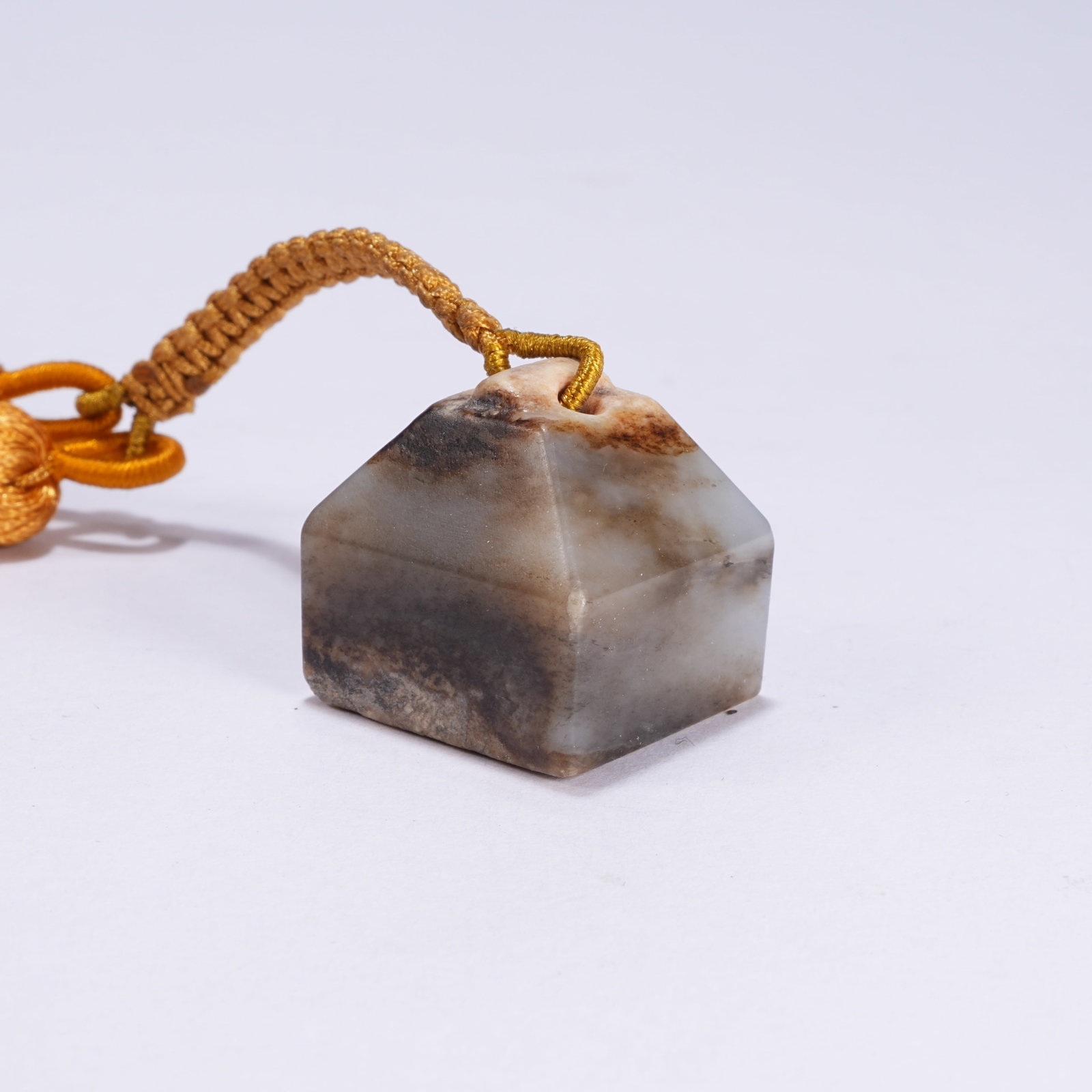 A ANCIENT JADE SEAL: Ancient Jade Seal