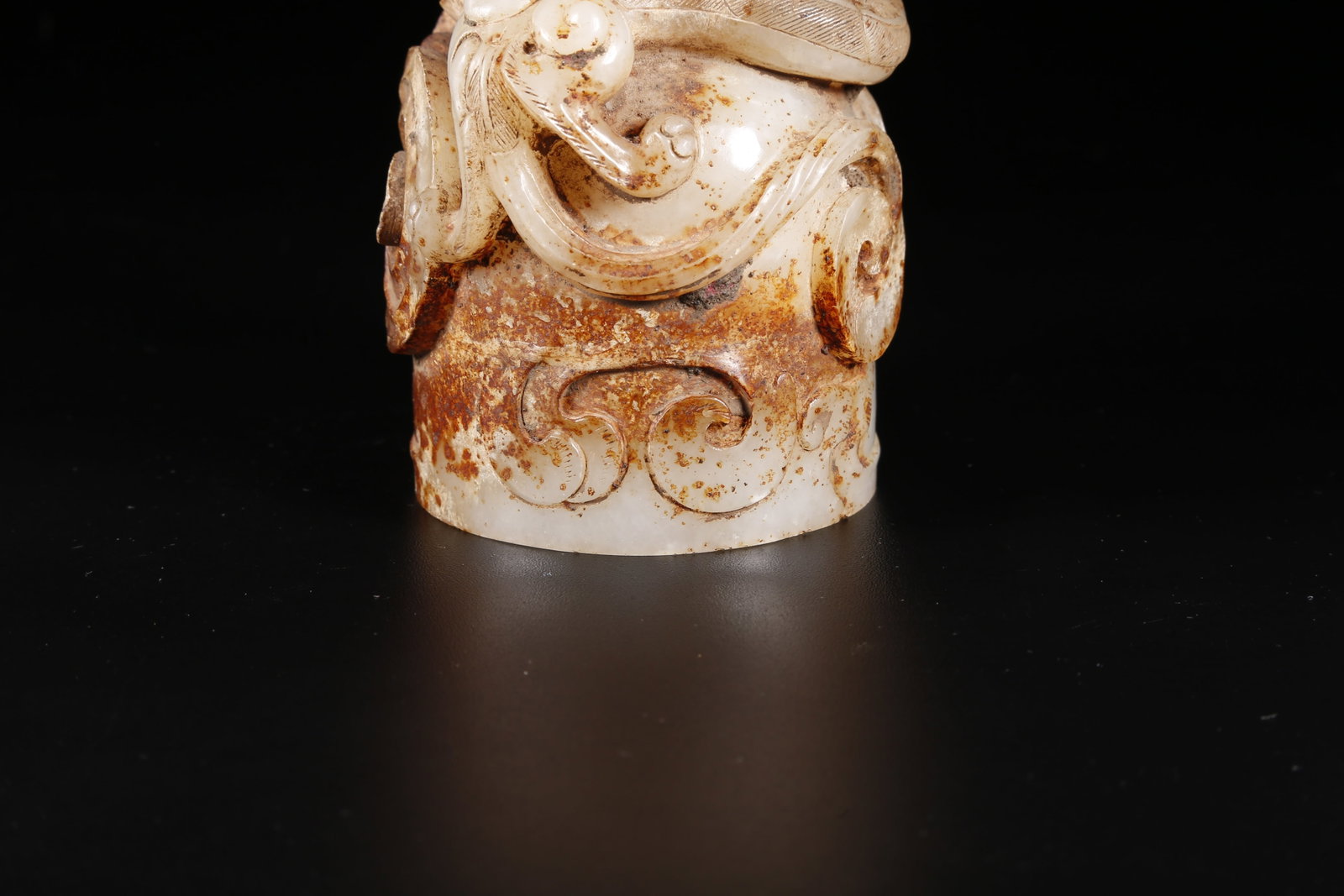 A ANCIENT JADE DRAGON PATTERN SEAL - 7