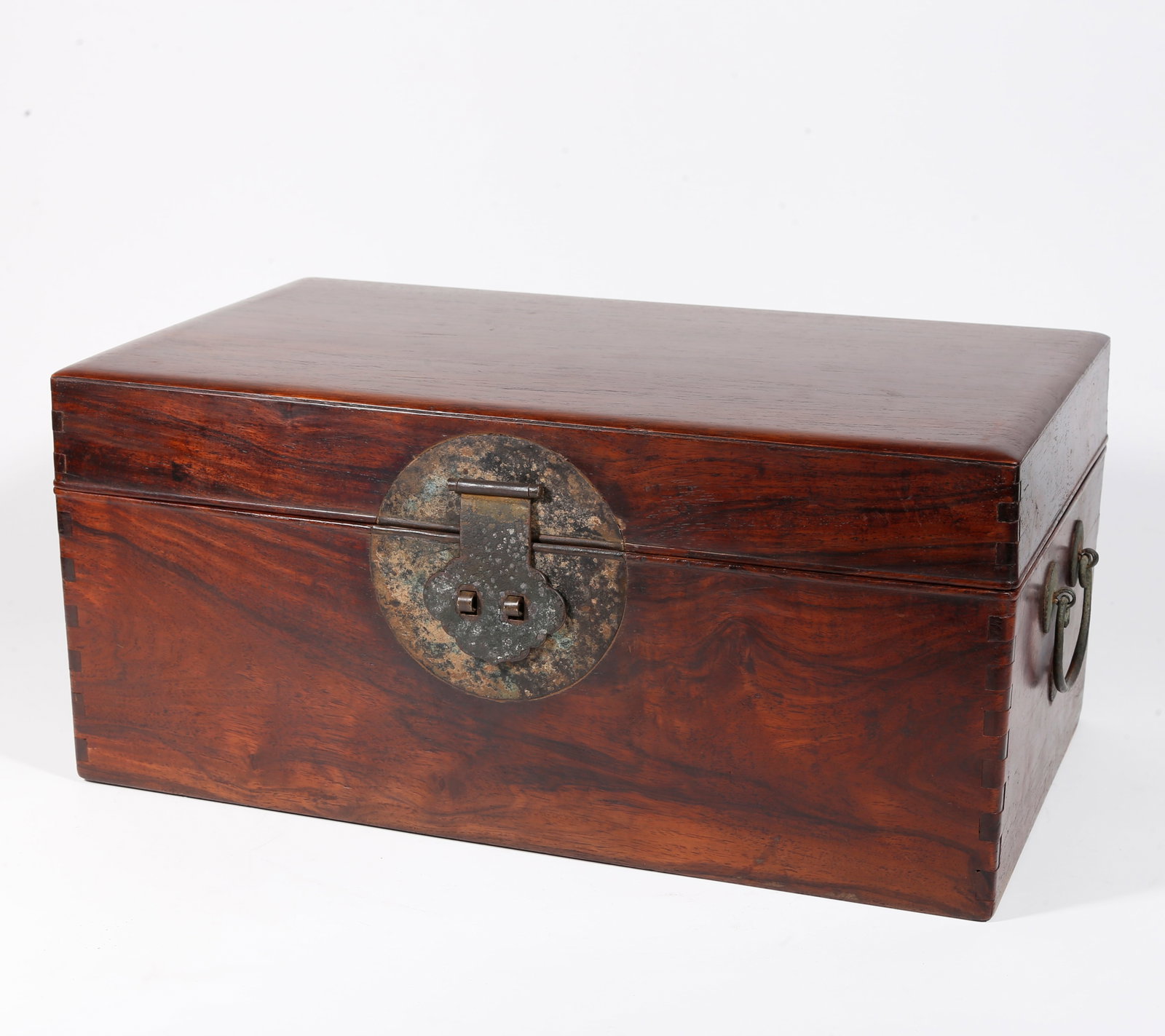 A HUANGHUALI WOOD BOOK CHEST: Huanghuali Wood Book Chest