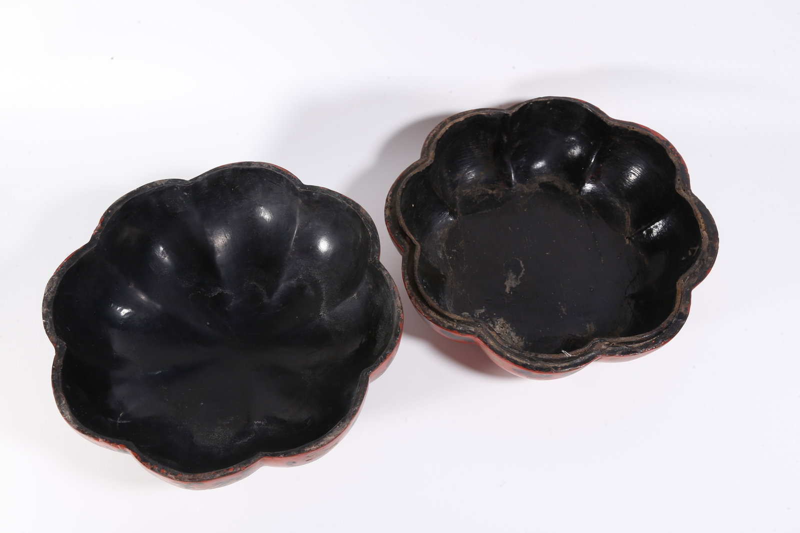 A CARVED LACQUER BOX WITH FORTUNE PATTERN - 8