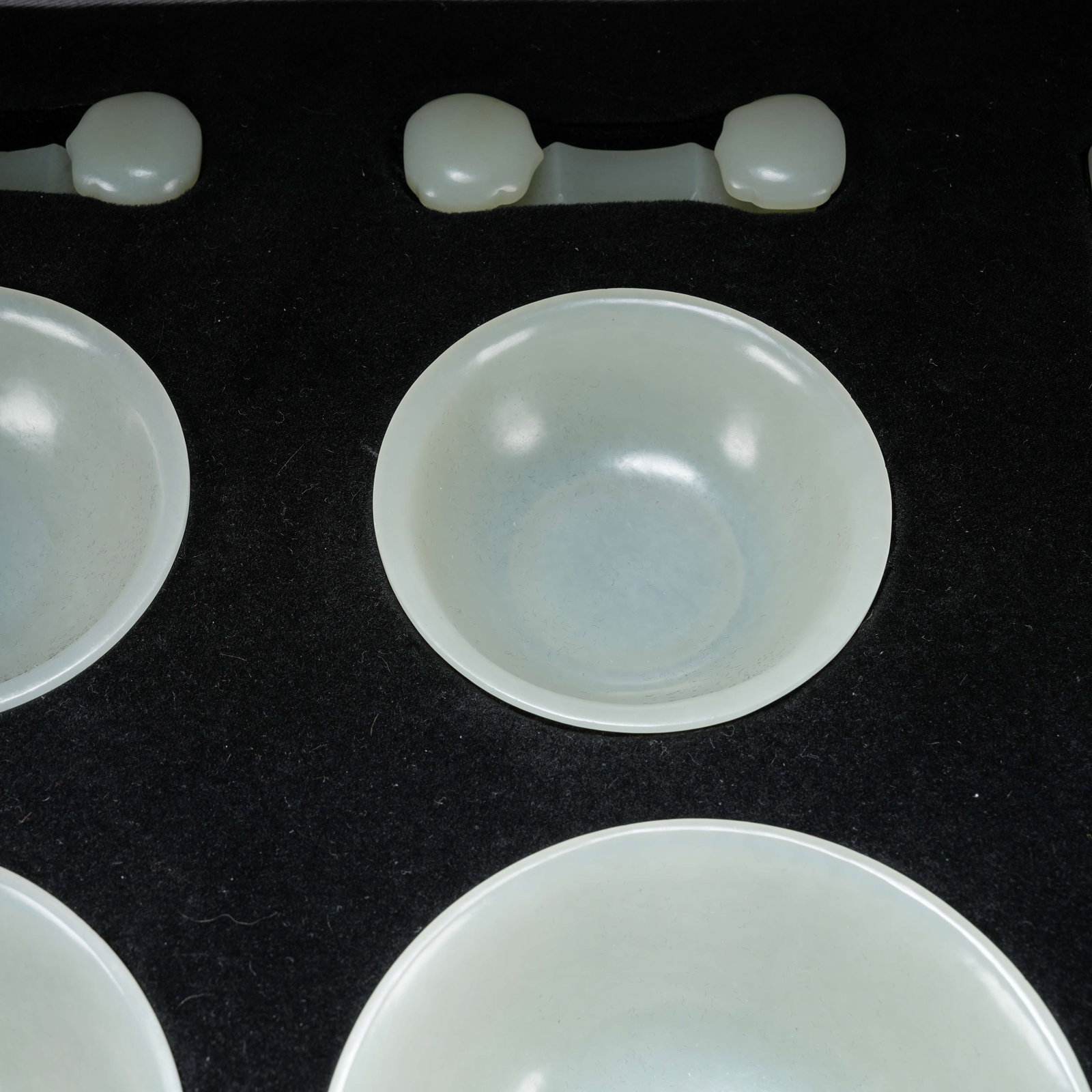 A HETIAN JADE TABLEWARE SET - 7