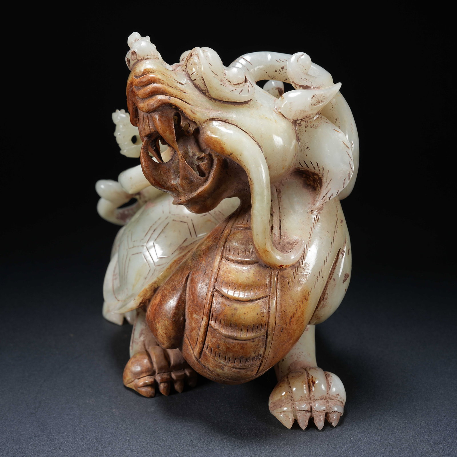A ANCIENT JADE DRAGON TURTLE - 2