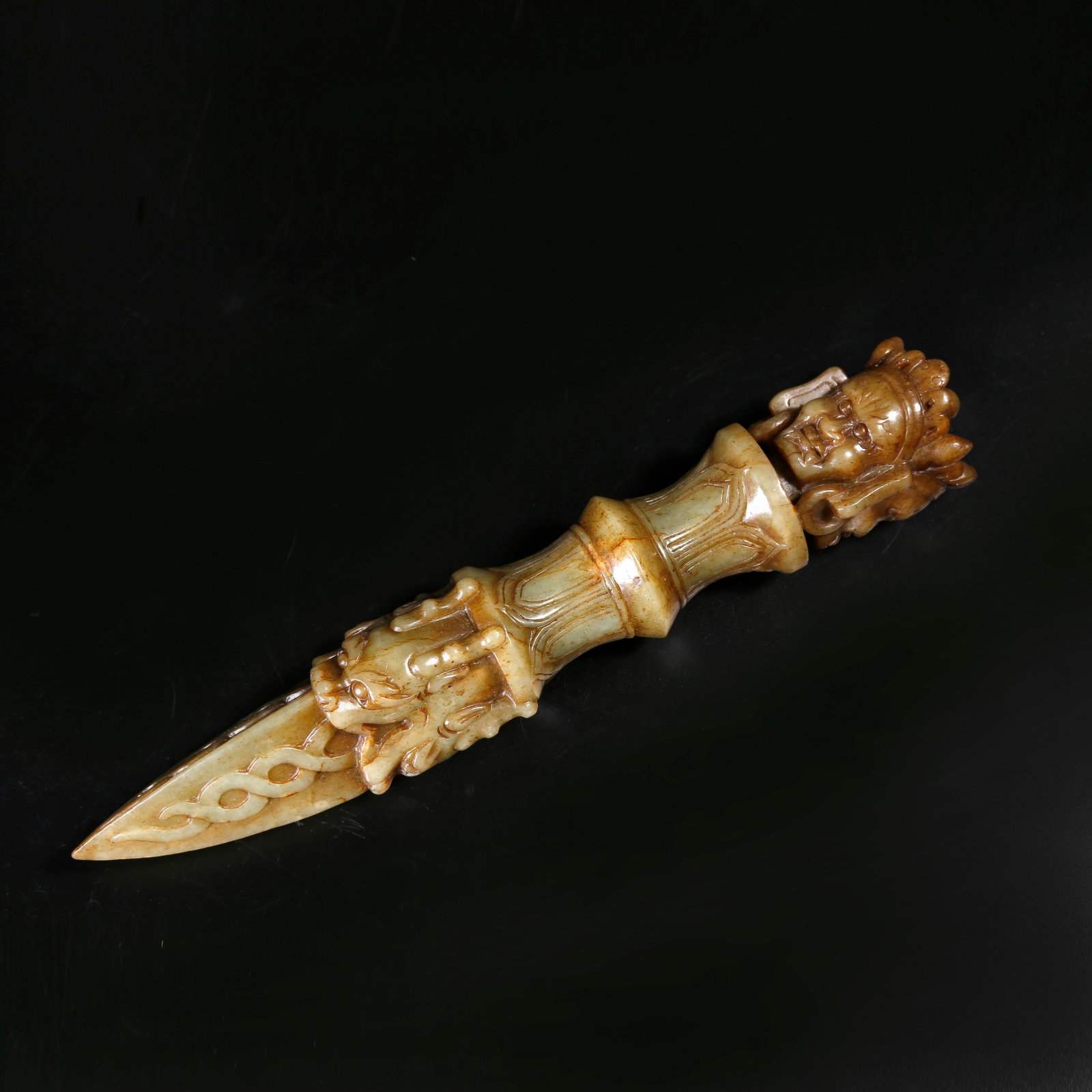 A HETIAN JADE RITUAL IMPLEMENT (1 of 10)