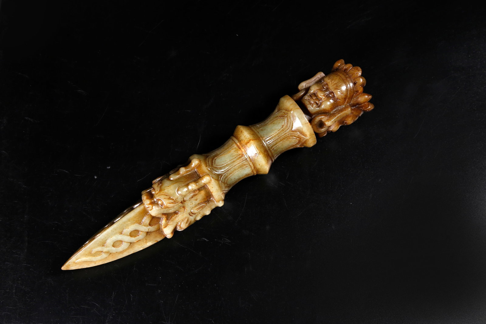 A HETIAN JADE RITUAL IMPLEMENT - 2