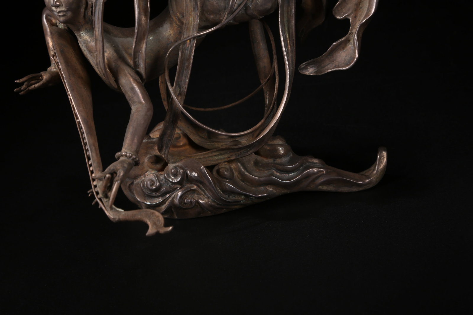 A SILVER FLYING APSARA - 4