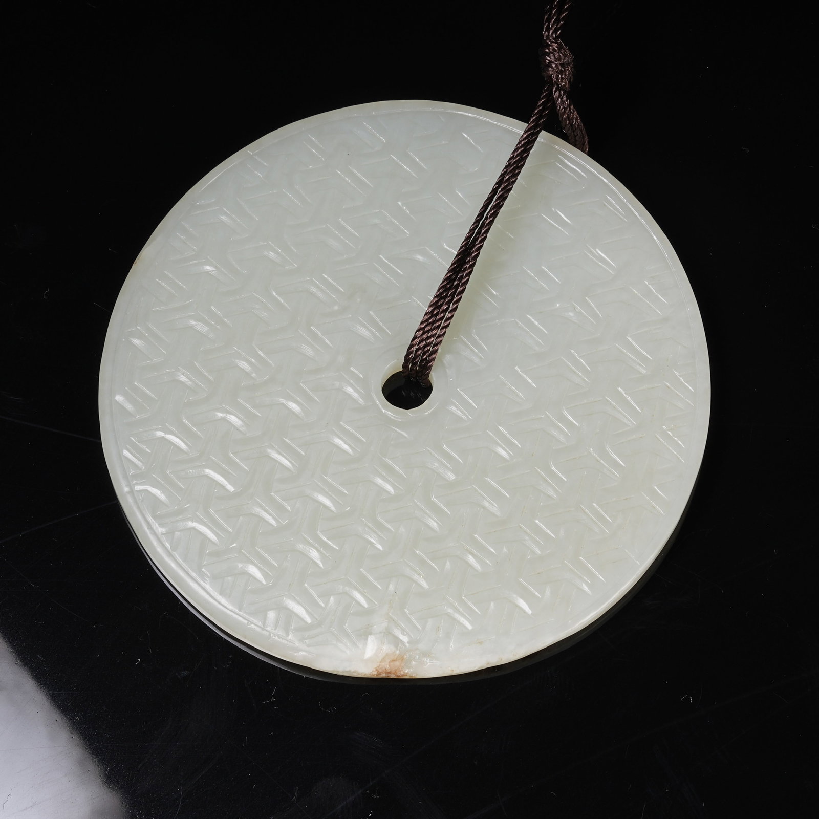 A NEPHRITE BI DISC (1 of 9)