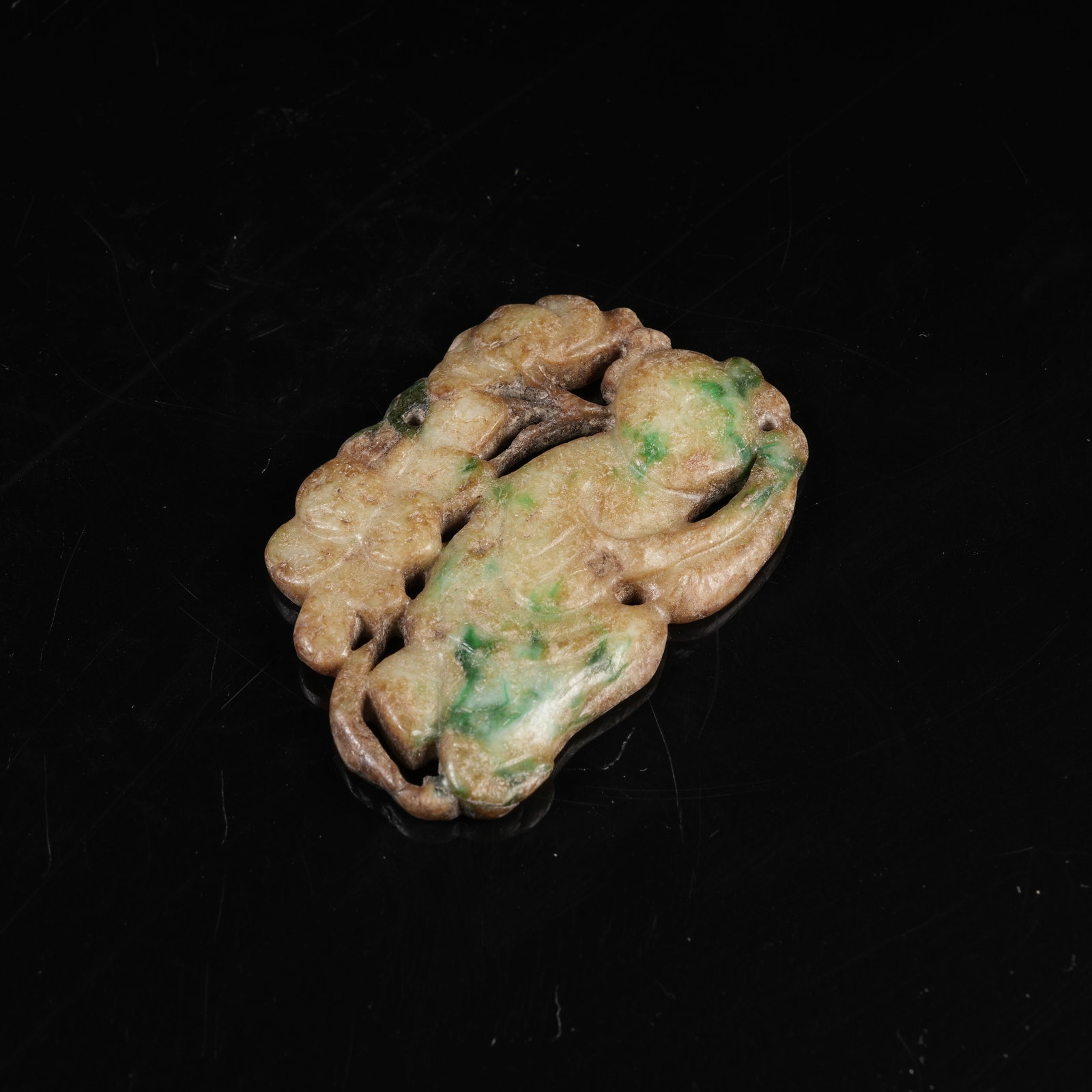 A JADEITE BOY PENDANT (1 of 9)