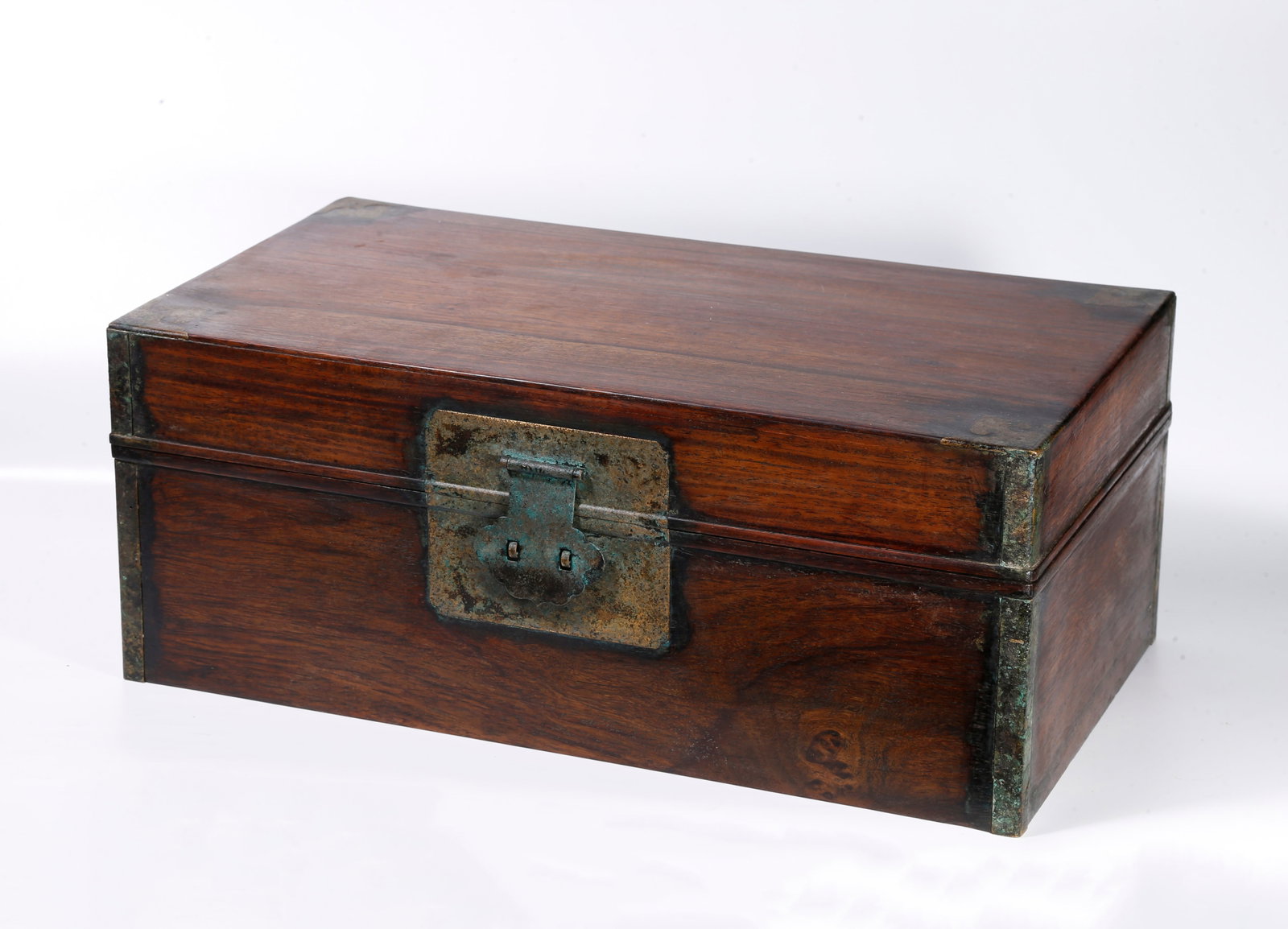 A HUALI WOOD BOOK CHEST: Huali Wood Book Chest