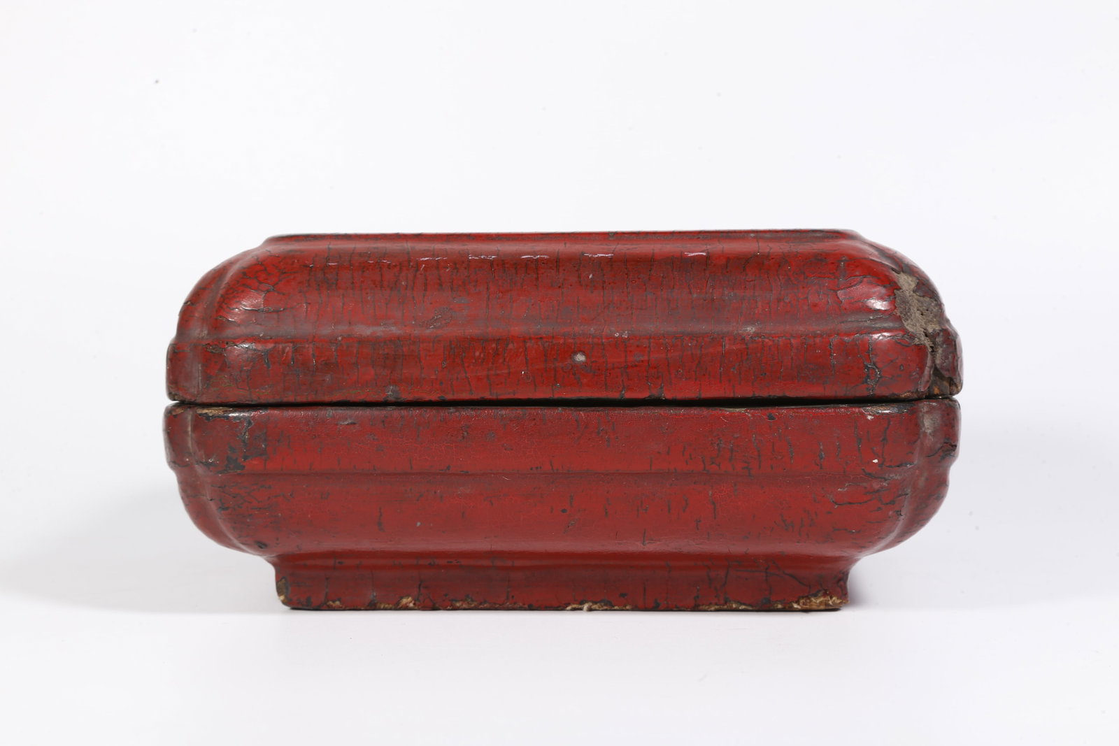 A CARVED LACQUER BOX - 3