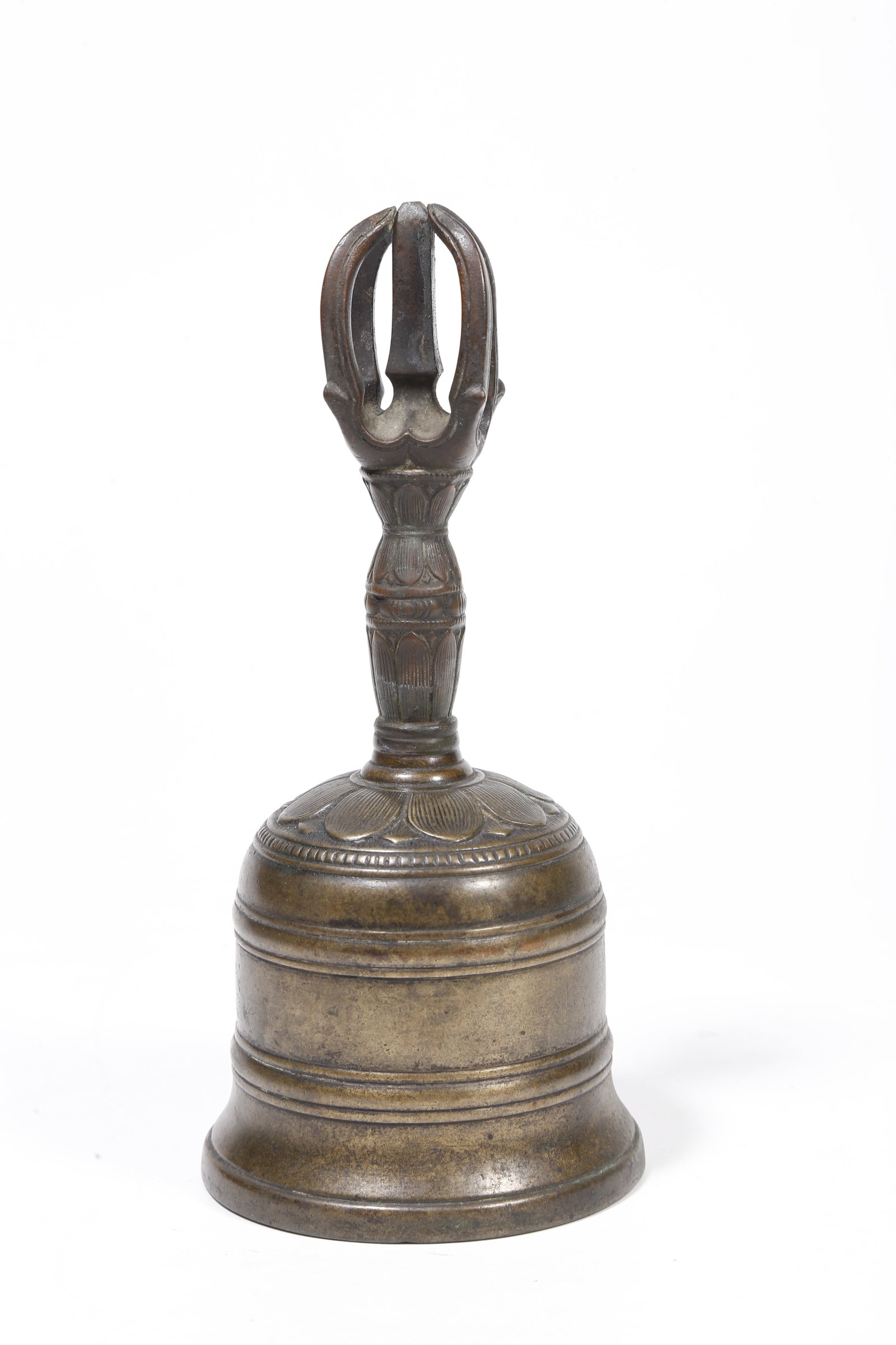 A BRONZE RITUAL IMPLEMENT - 4