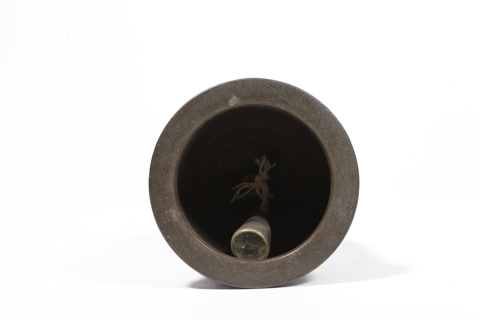 A BRONZE RITUAL IMPLEMENT - 9