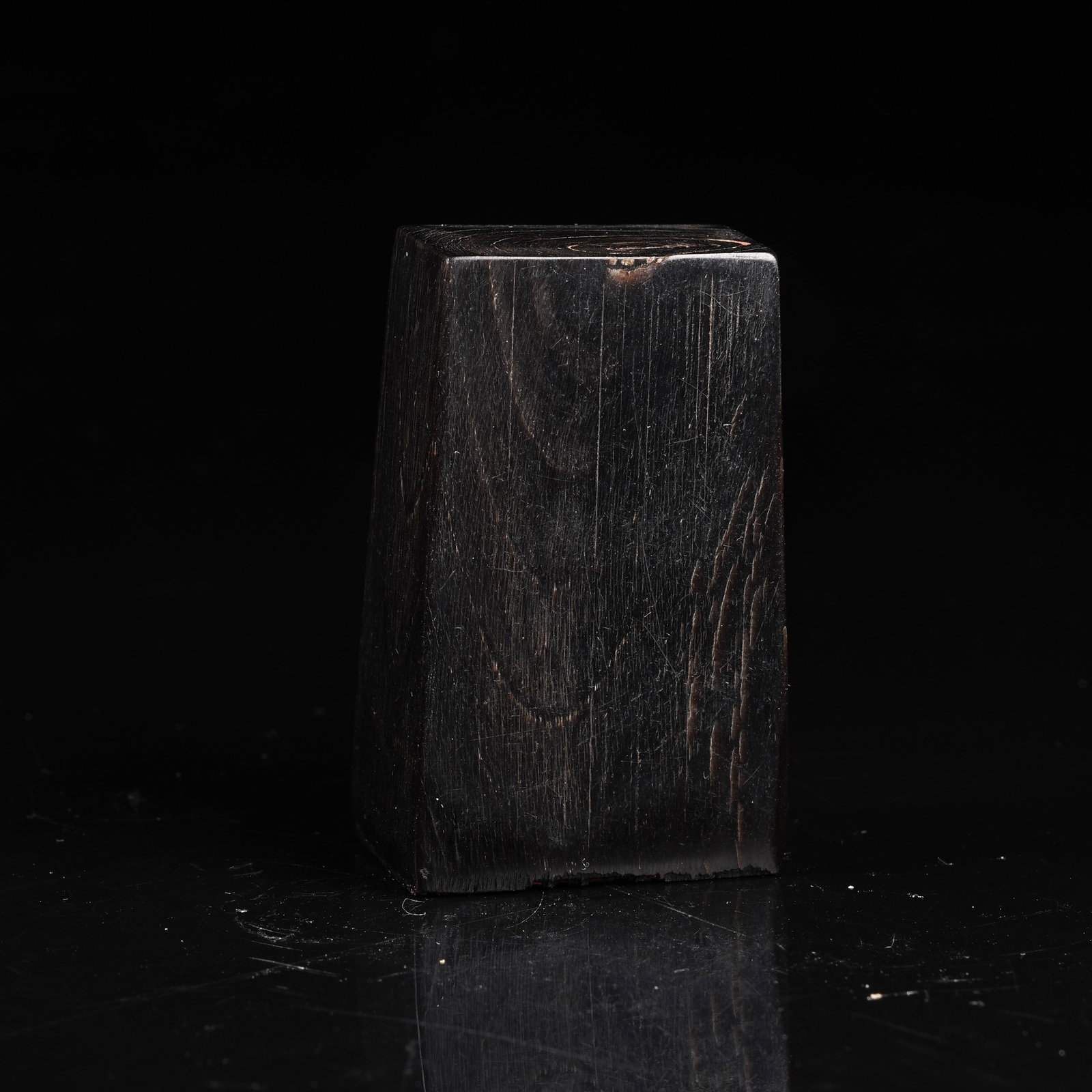 A HUANGHUALI WOOD SEAL: Huanghuali Wood Seal