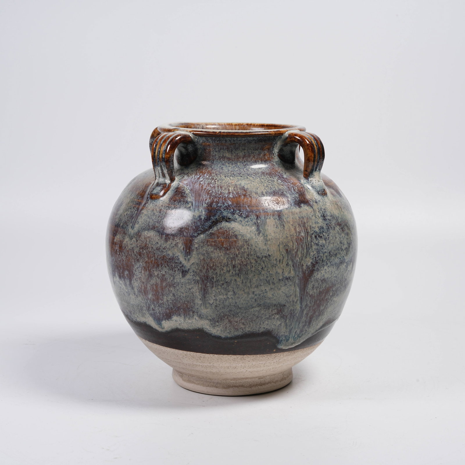 A LUSHANYAO FOUR-LOOP JAR: Lushanyao Four-loop Jar