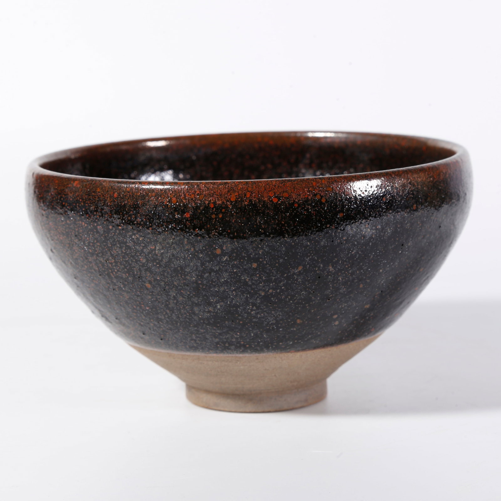 A BLACK GLAZE BOWL: Black Glaze Bowl