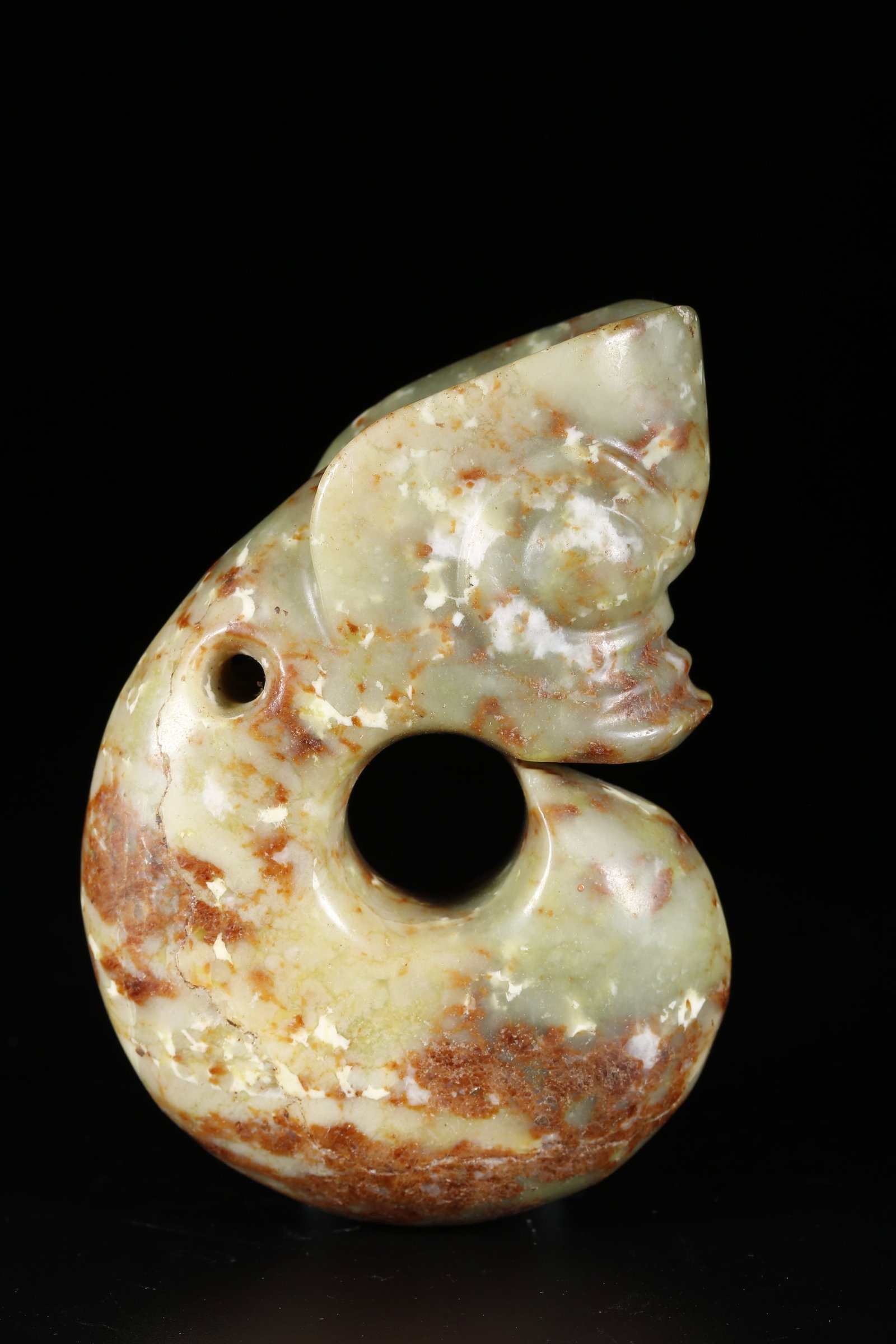 A ANCIENT JADE DRAGON PATTERN BI - 10