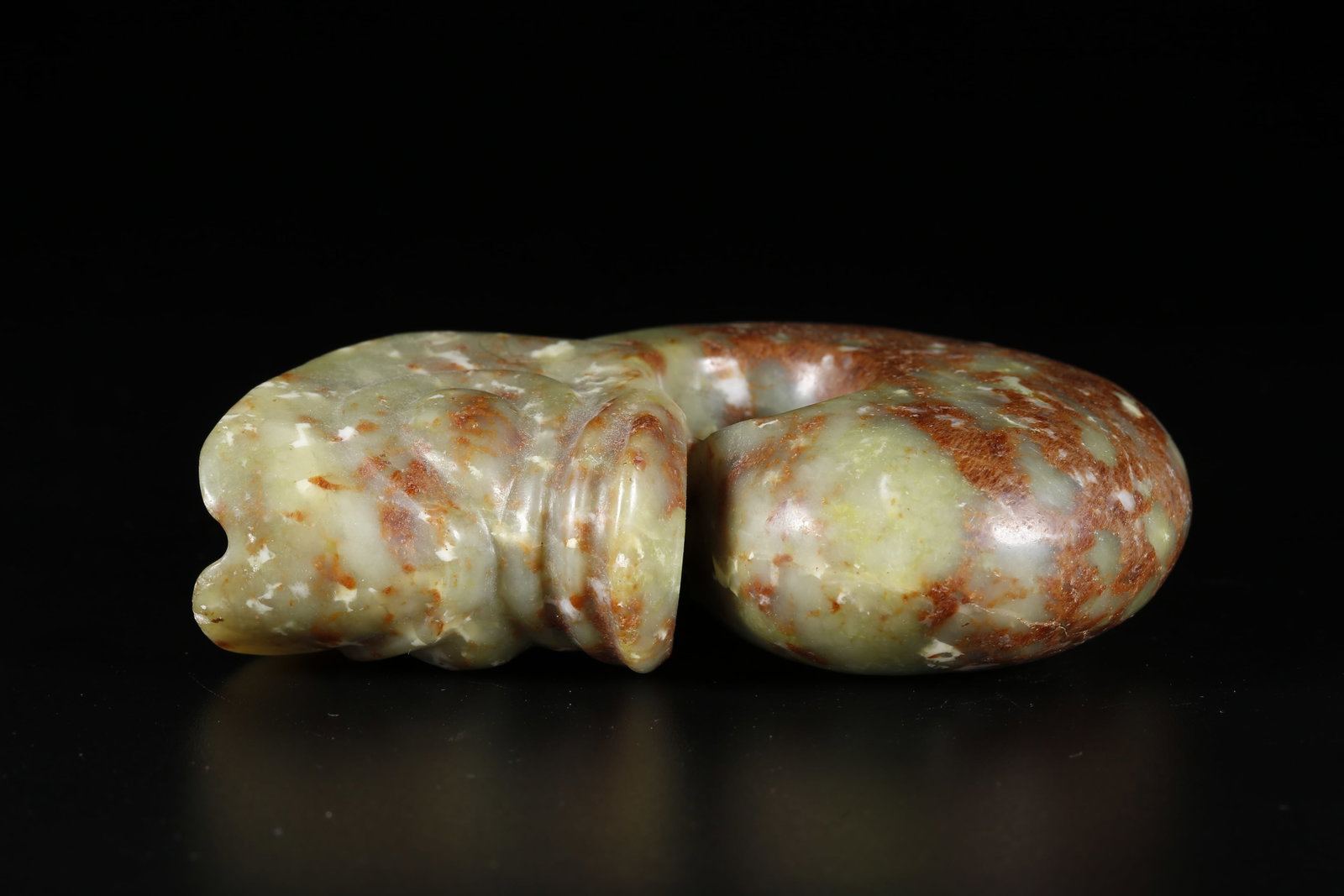 A ANCIENT JADE DRAGON PATTERN BI - 7