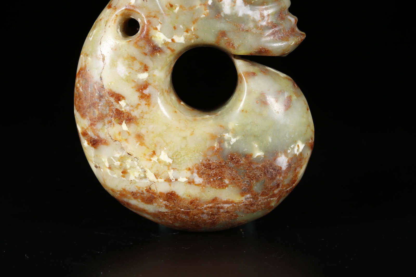 A ANCIENT JADE DRAGON PATTERN BI - 9