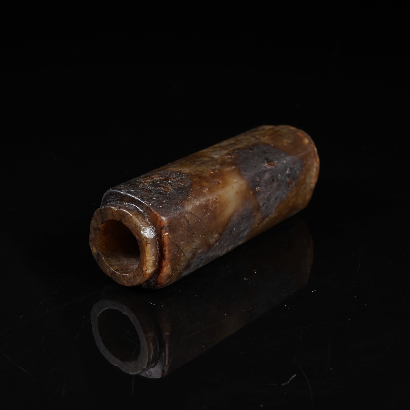 A ARCHAIC JADE CONG: Archaic Jade Cong