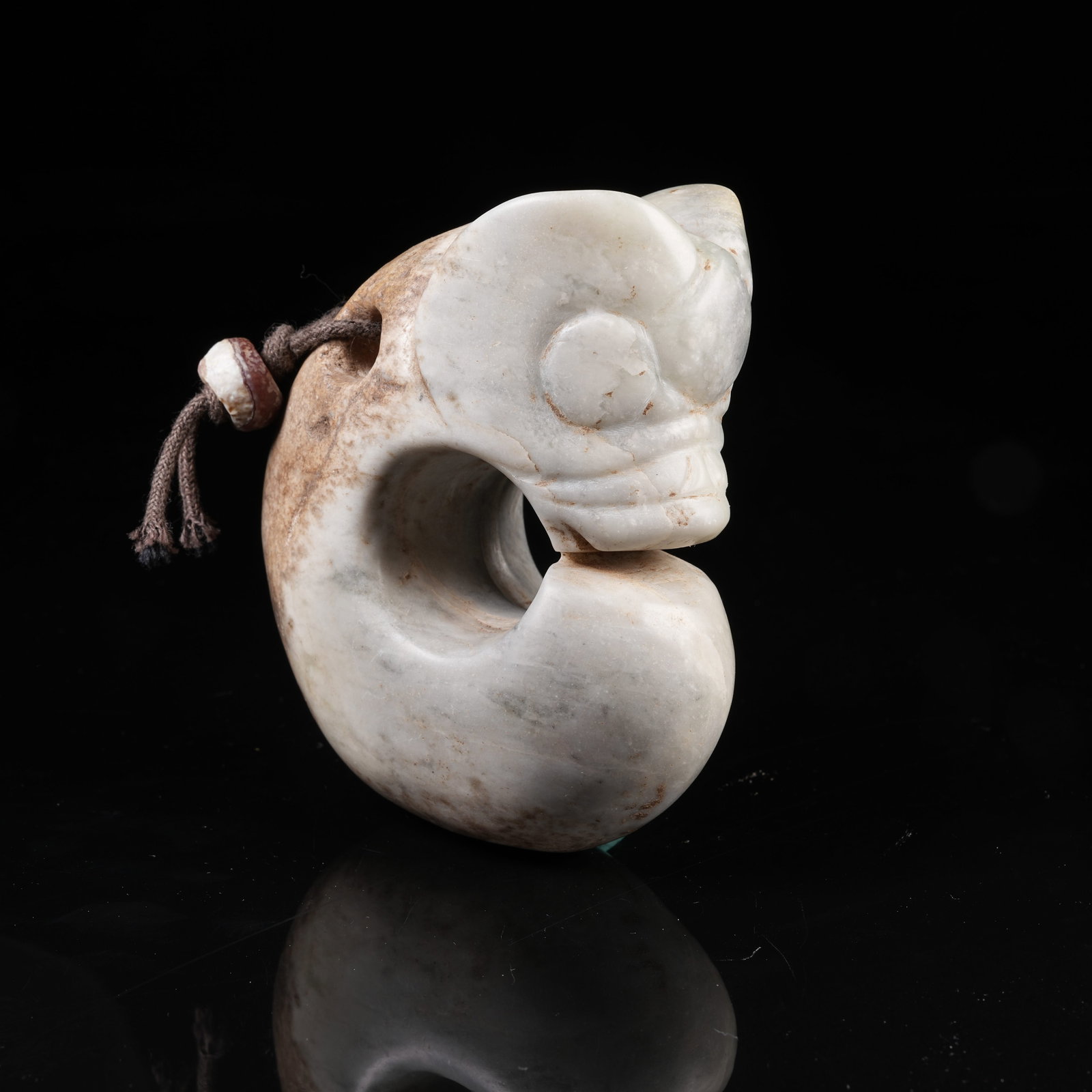 A ARCHAIC JADE PIG-DRAGON (1 of 8)
