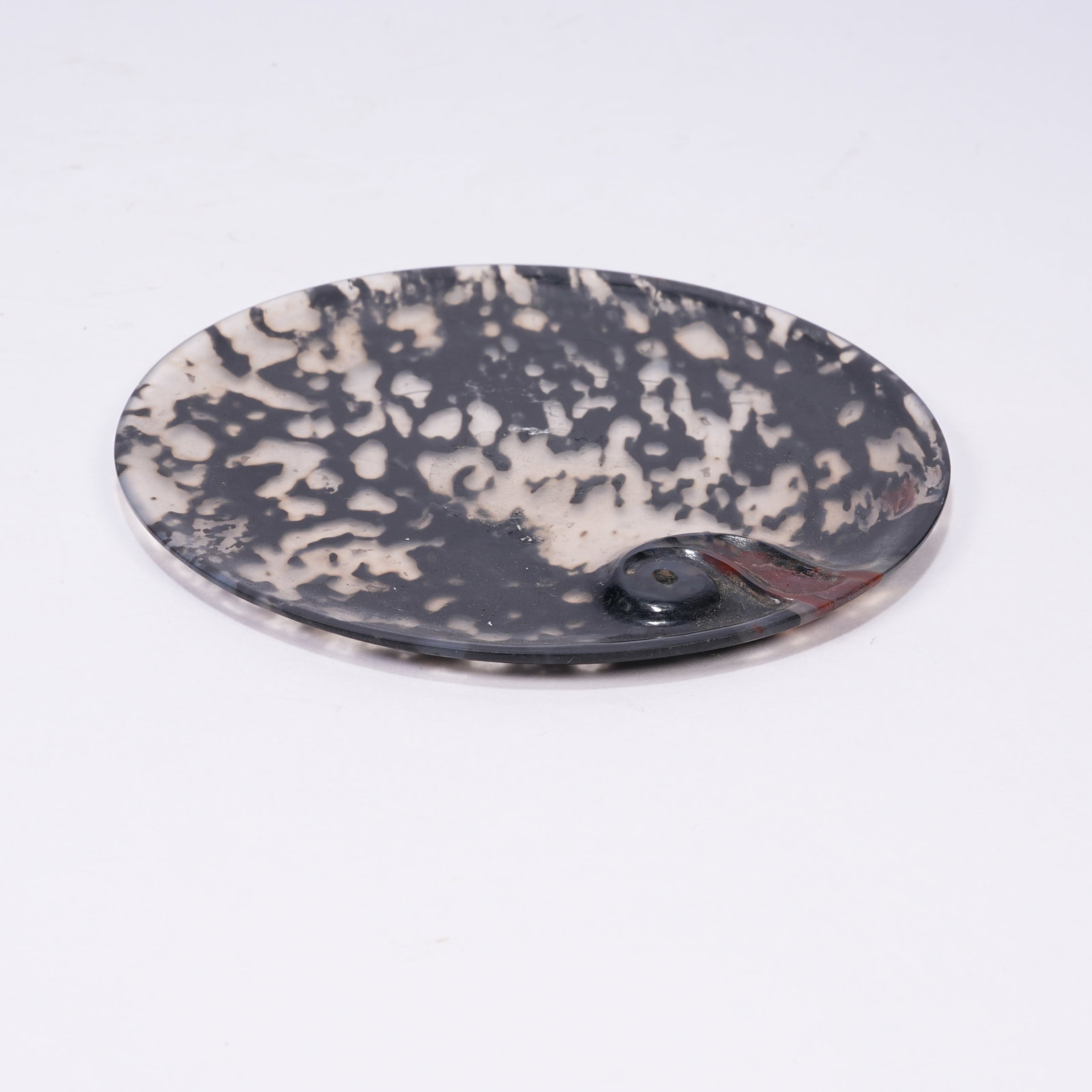 A AGATE ASHTRAY - 7