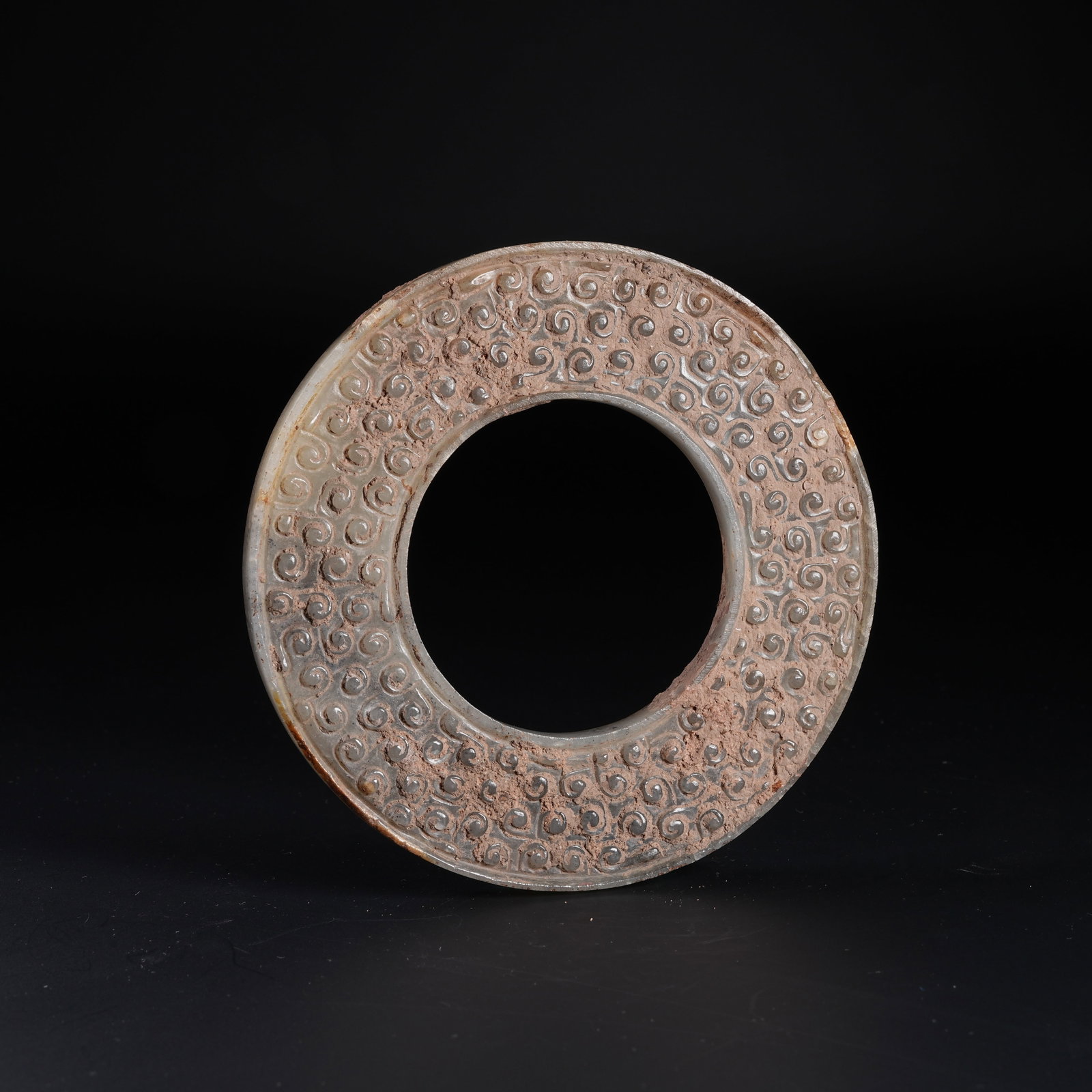 A ANCIENT JADE BI DISC: Ancient Jade Bi Disc