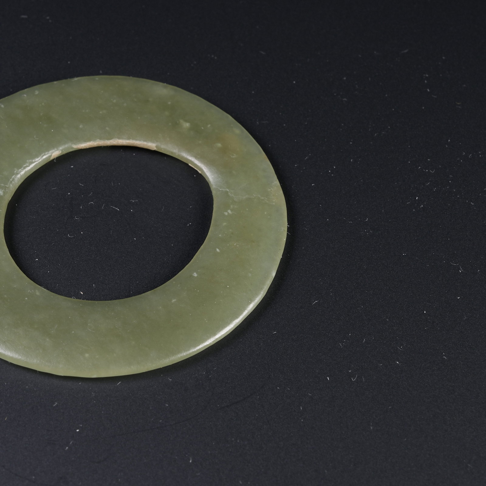 A ANCIENT JADE RING - 8