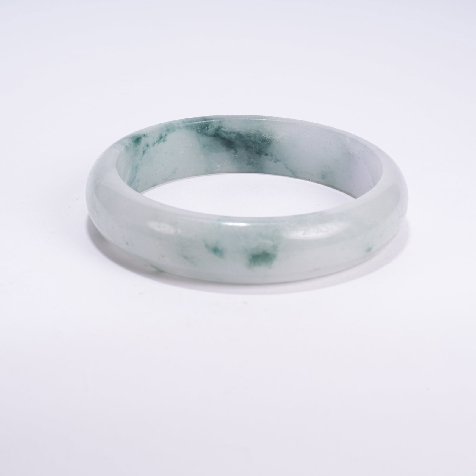 A JADEITE BANGLE - 8