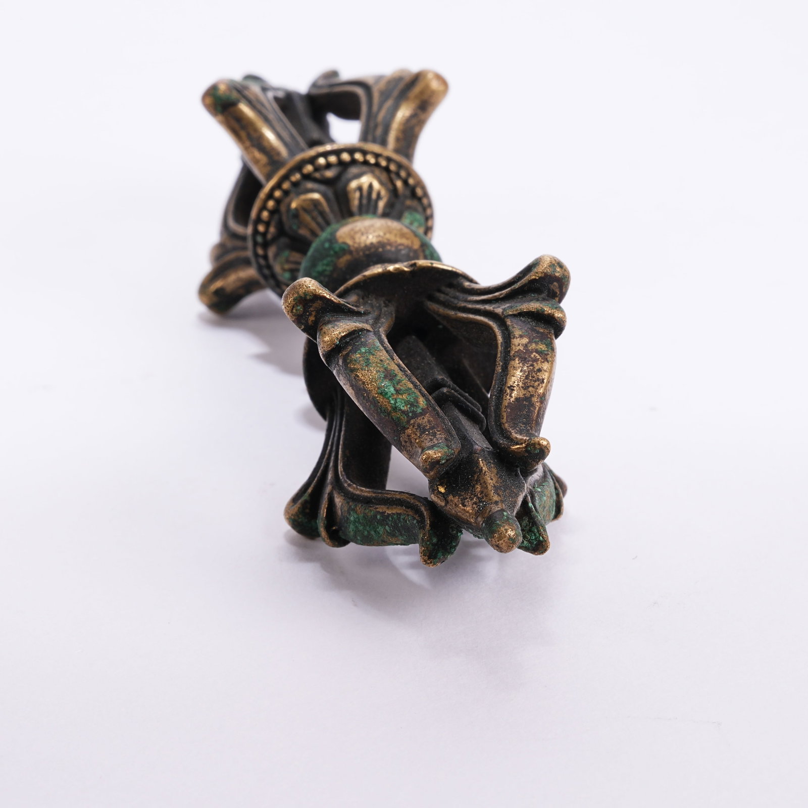 A BRONZE RITUAL IMPLEMENT - 4
