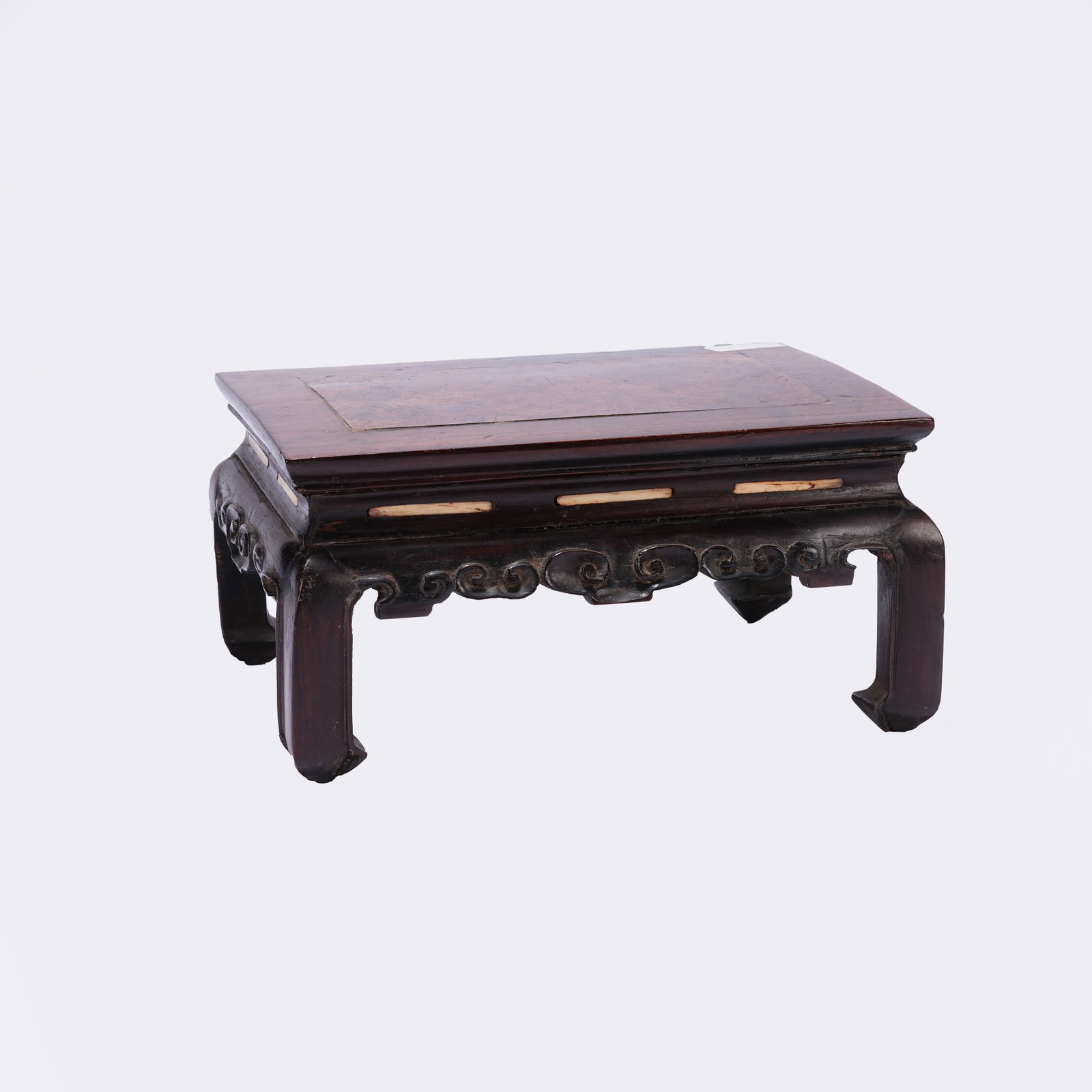 A HUANGHUALI SMALL STAND: Huanghuali Small Stand