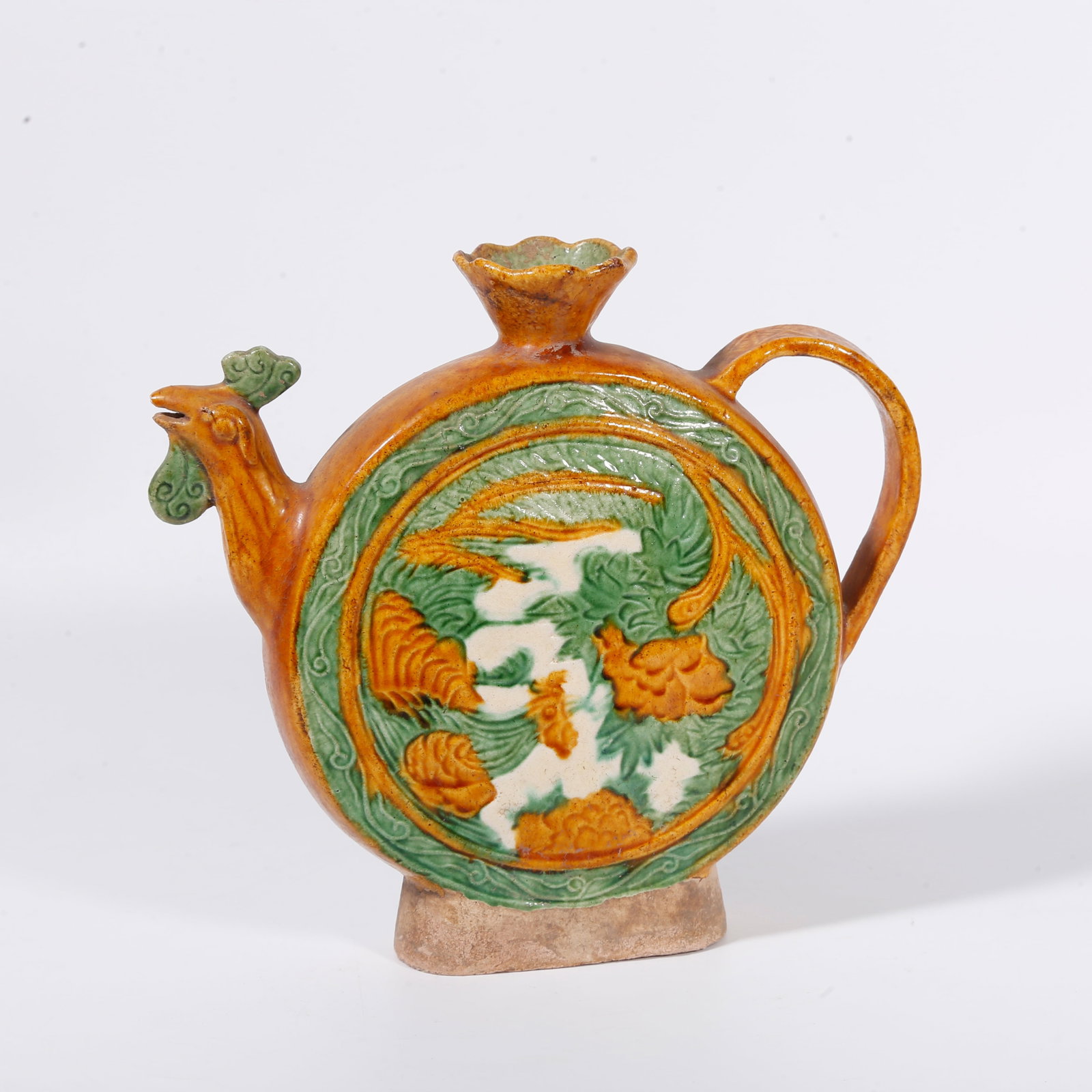 A SANCAI EWER: Sancai Ewer