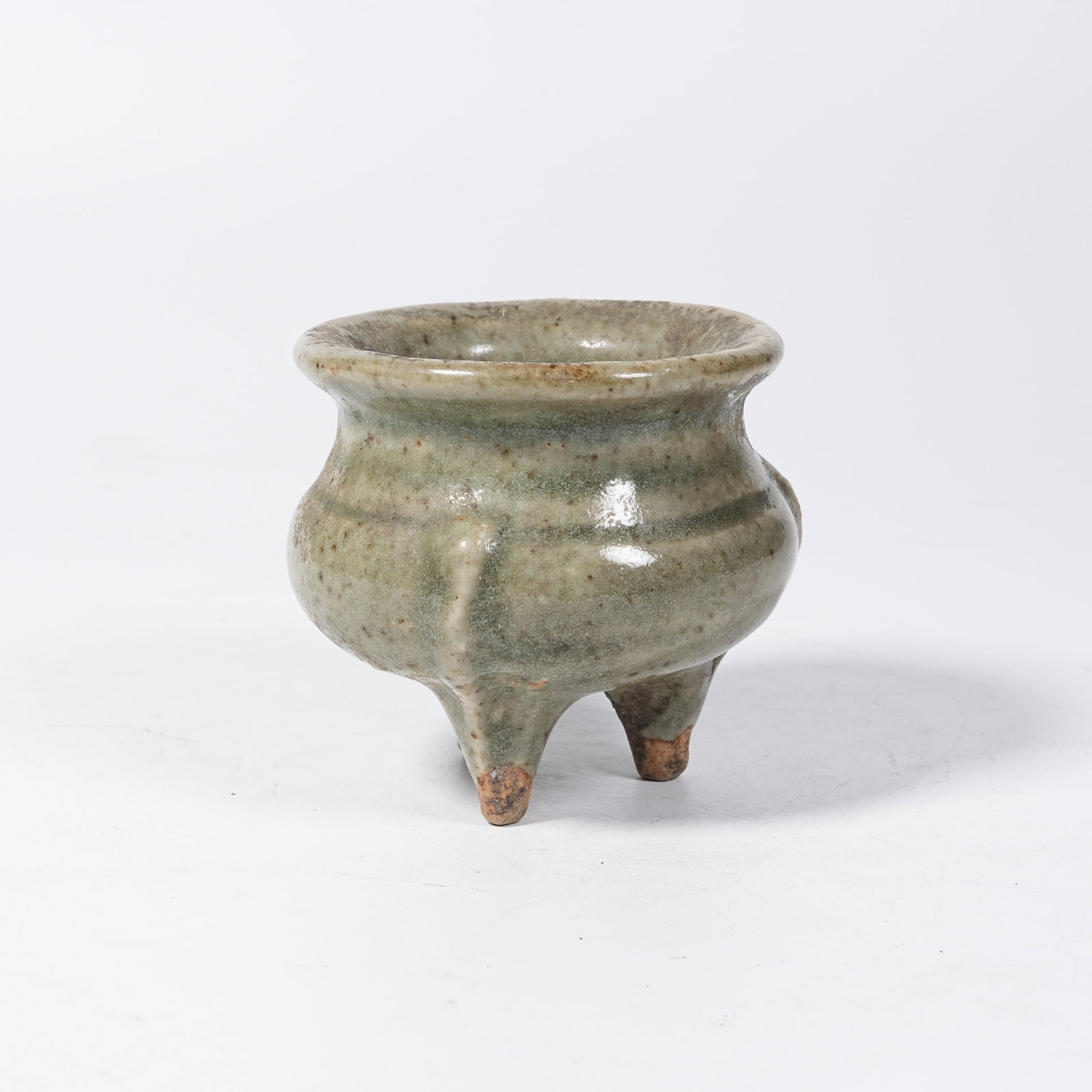 A LONGQUAN KILN CENSER: Longquan Kiln Censer
