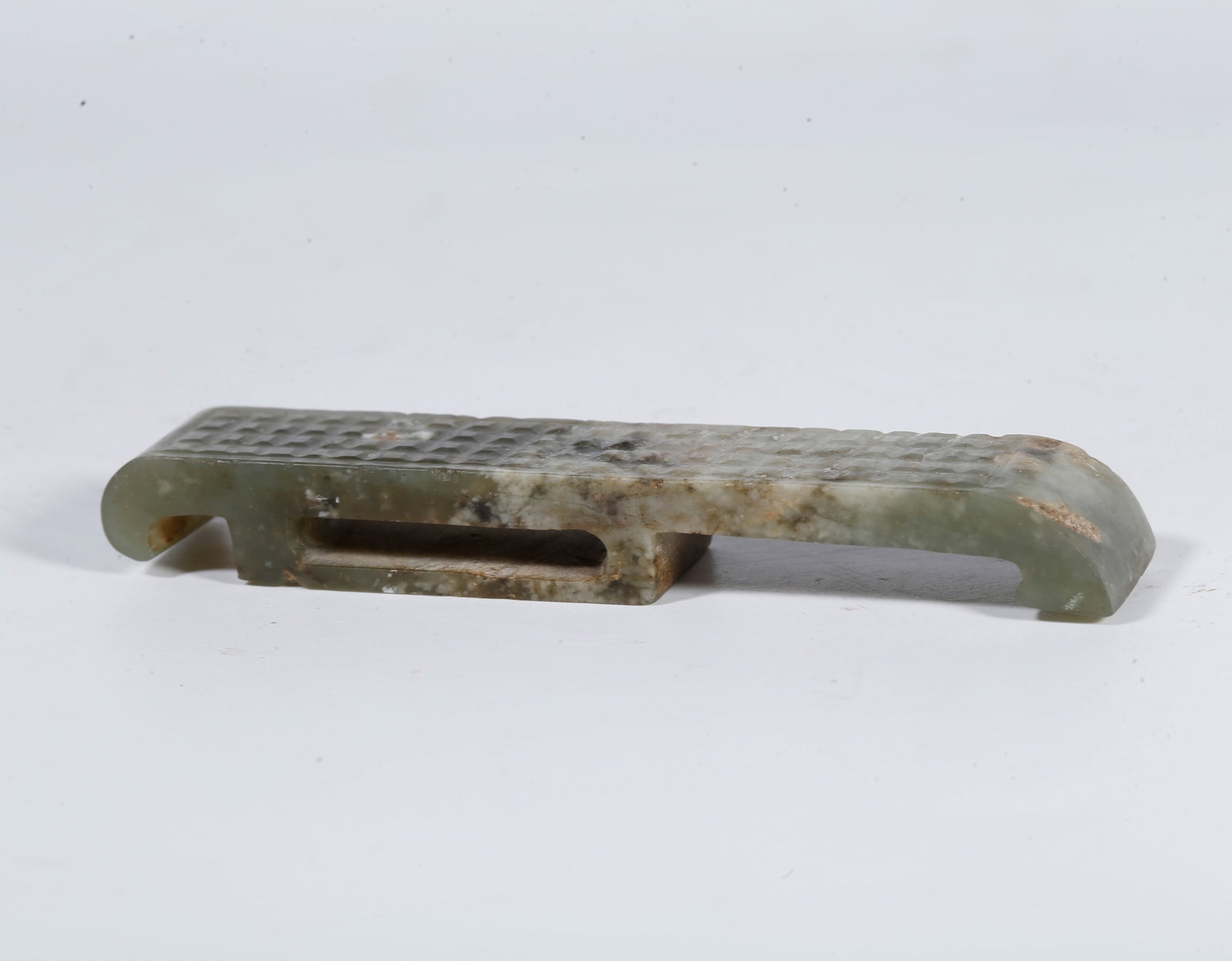 A ANCIENT JADE SWORD FITTINGS: Ancient Jade Sword Fittings