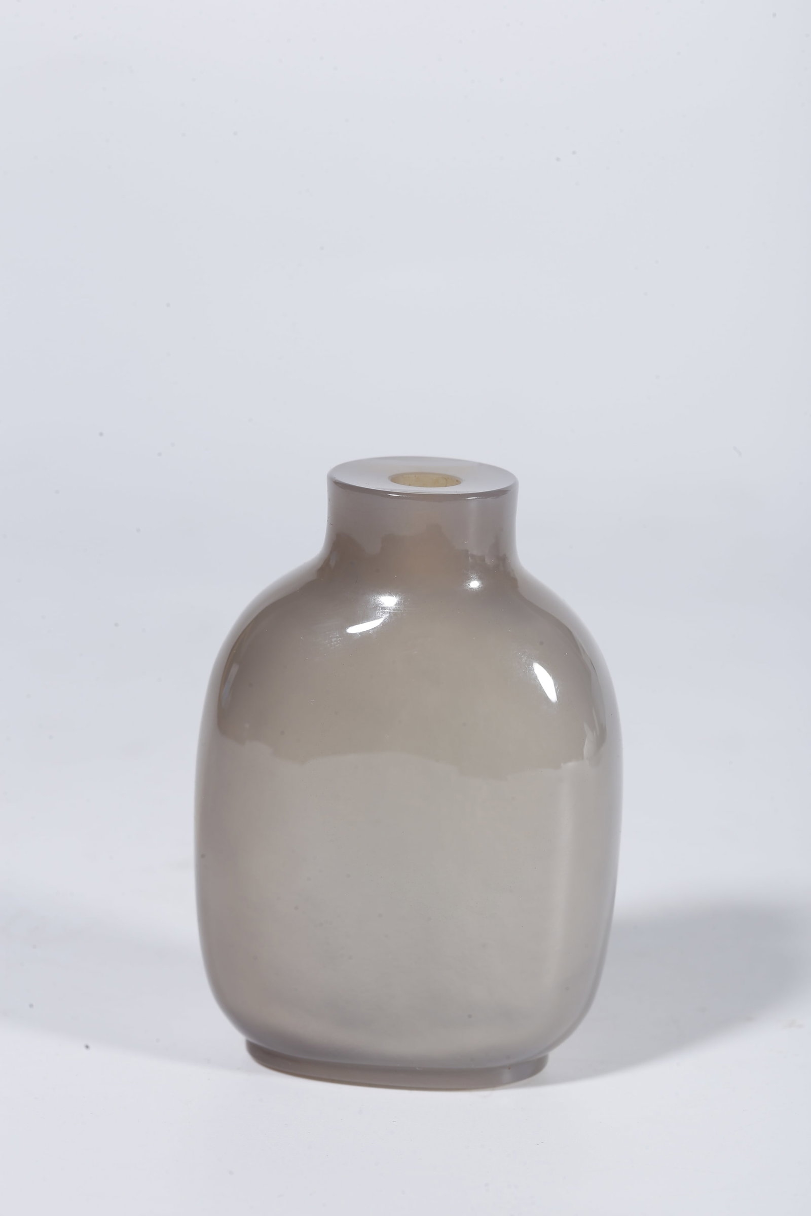 A AGATE SNUFF BOTTLE - 3