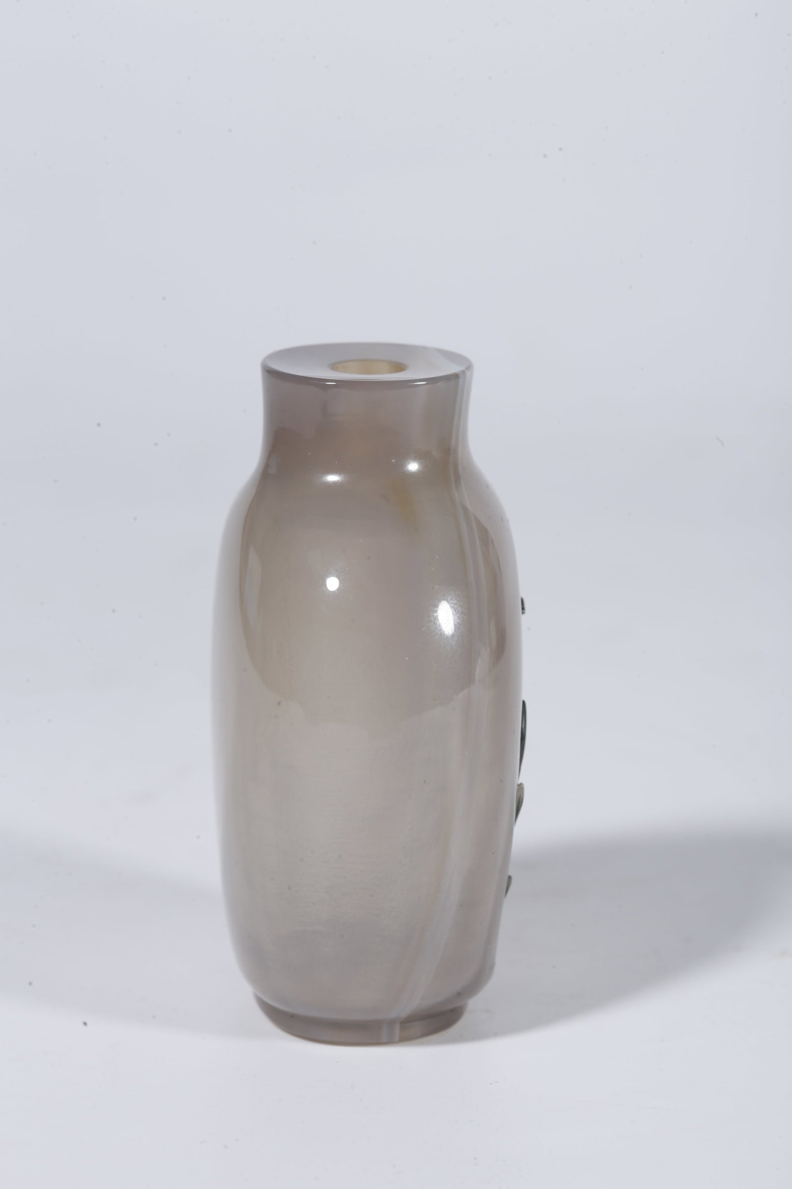 A AGATE SNUFF BOTTLE - 4