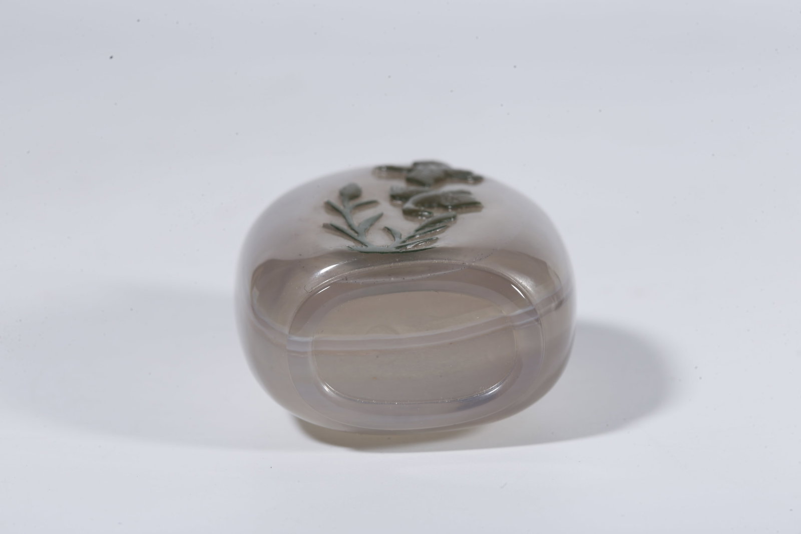 A AGATE SNUFF BOTTLE - 9