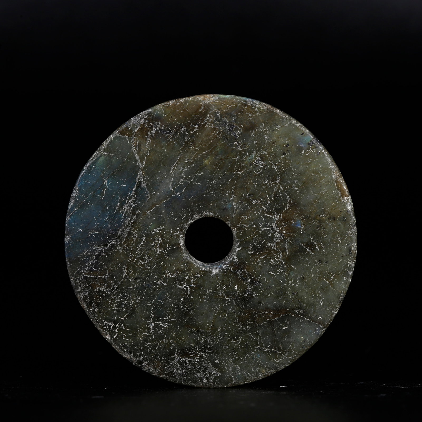 A ANCIENT JADE BI DISC: Ancient Jade Bi Disc