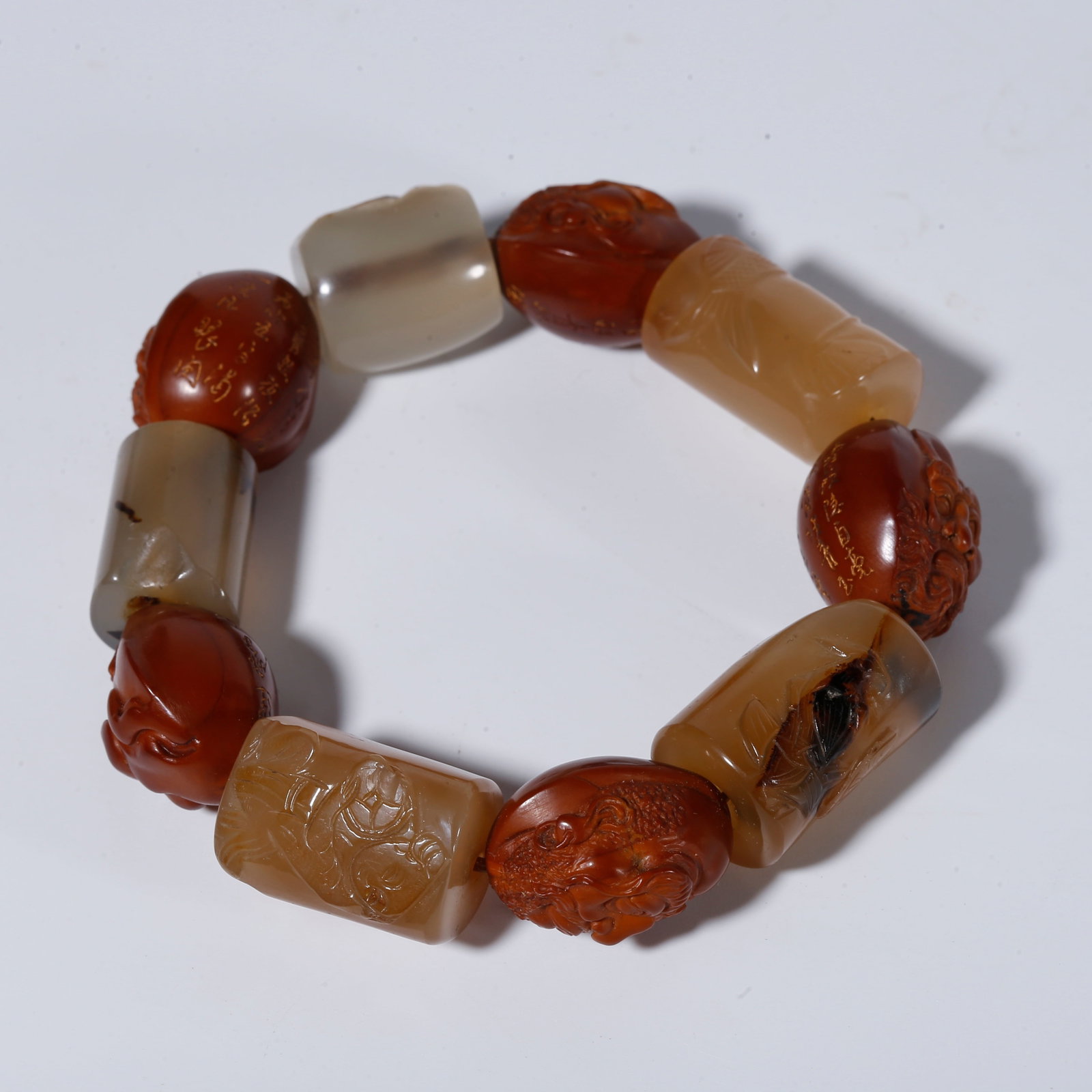 A AGATE BRACELET: Agate Bracelet