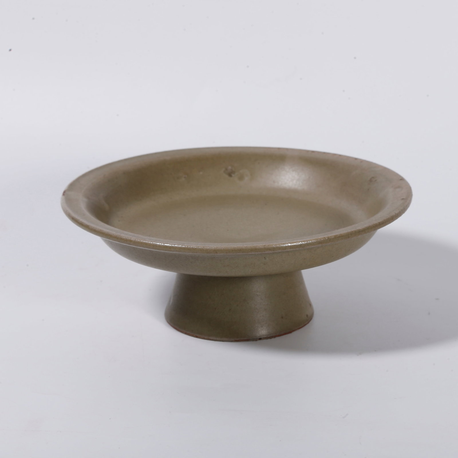 A ANCIENT KILN STEM PLATE: Ancient Kiln Stem Plate