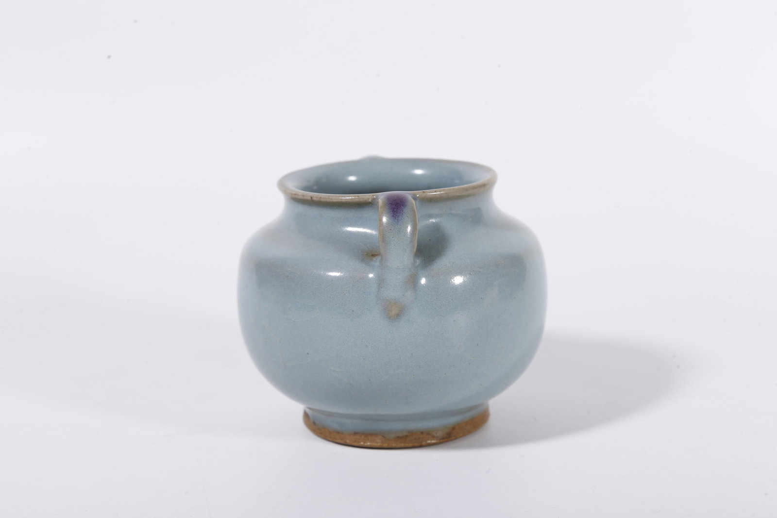 A JUN KILN DOUBLE-LOOP JAR - 2