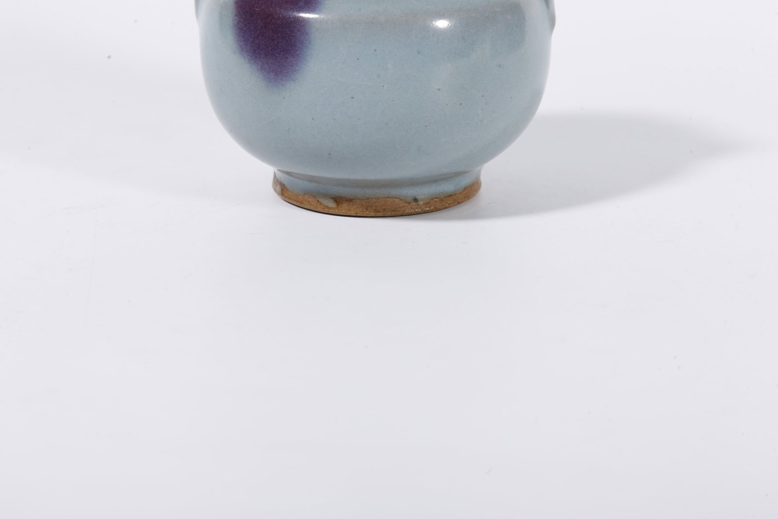 A JUN KILN DOUBLE-LOOP JAR - 6