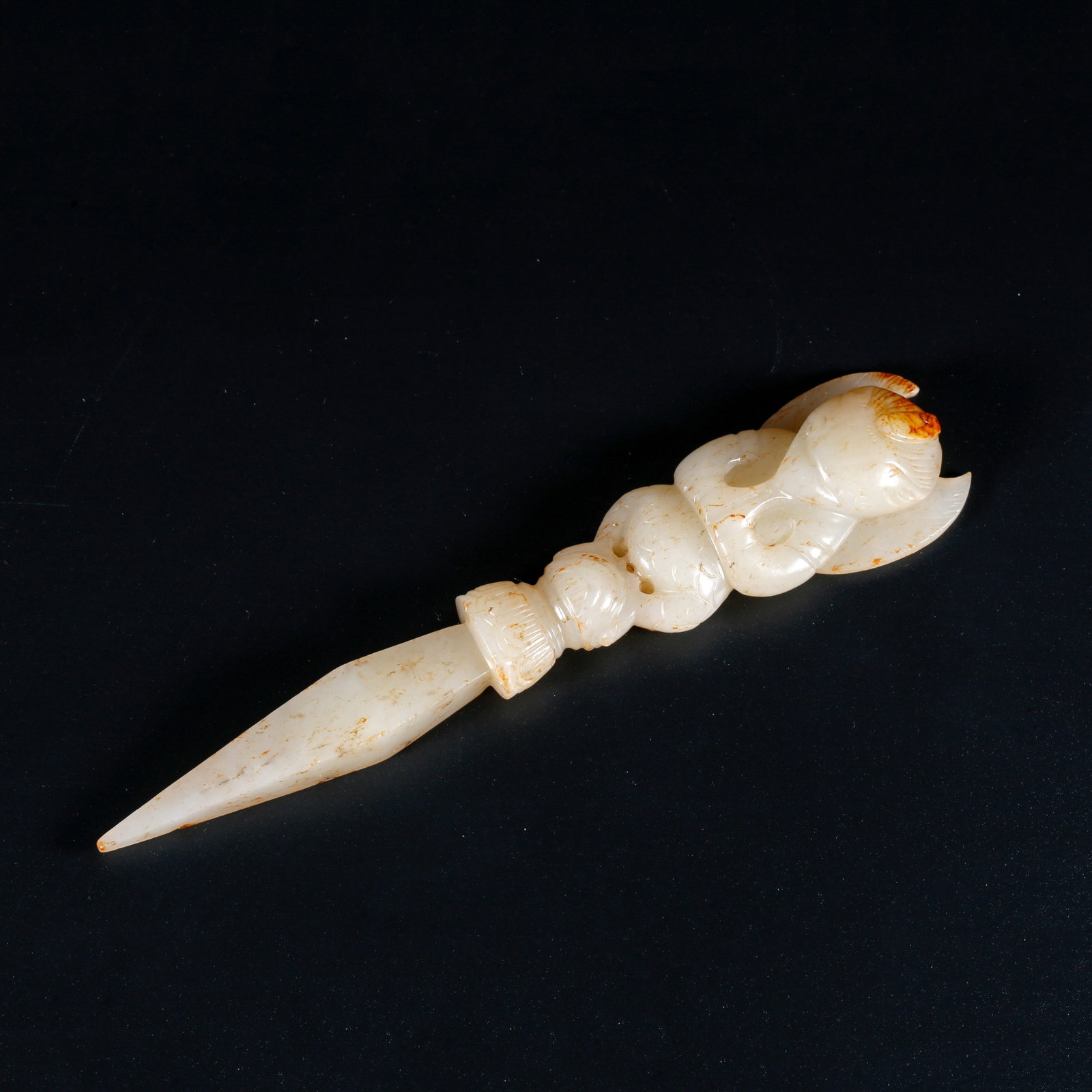 A HETIAN JADE RITUAL IMPLEMENT (1 of 10)