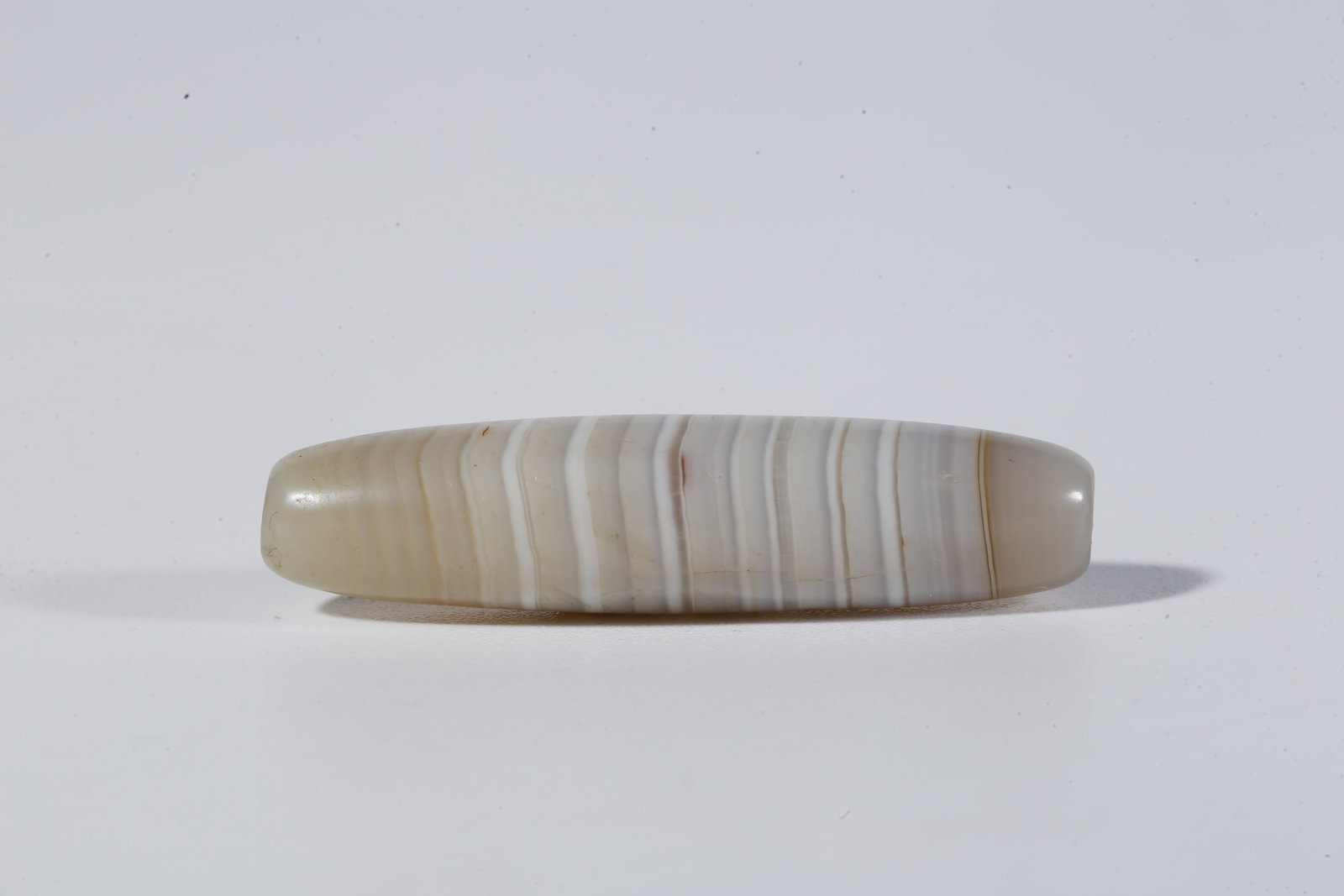 A THREAD-WRAPPED AGATE DZI BEAD - 4